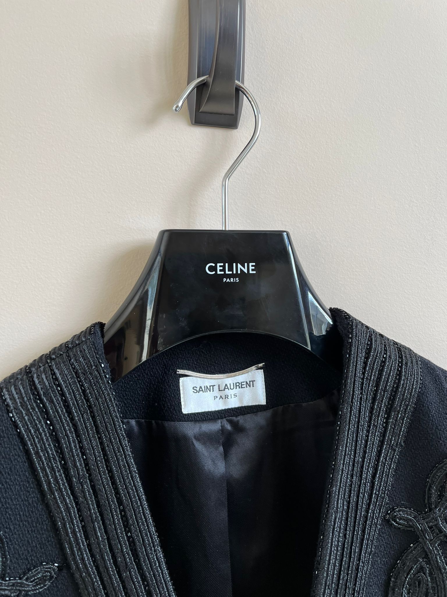 Saint Laurent Paris Vest in Black color Size US M / EU 48-50 / 2 - 16 Thumbnail
