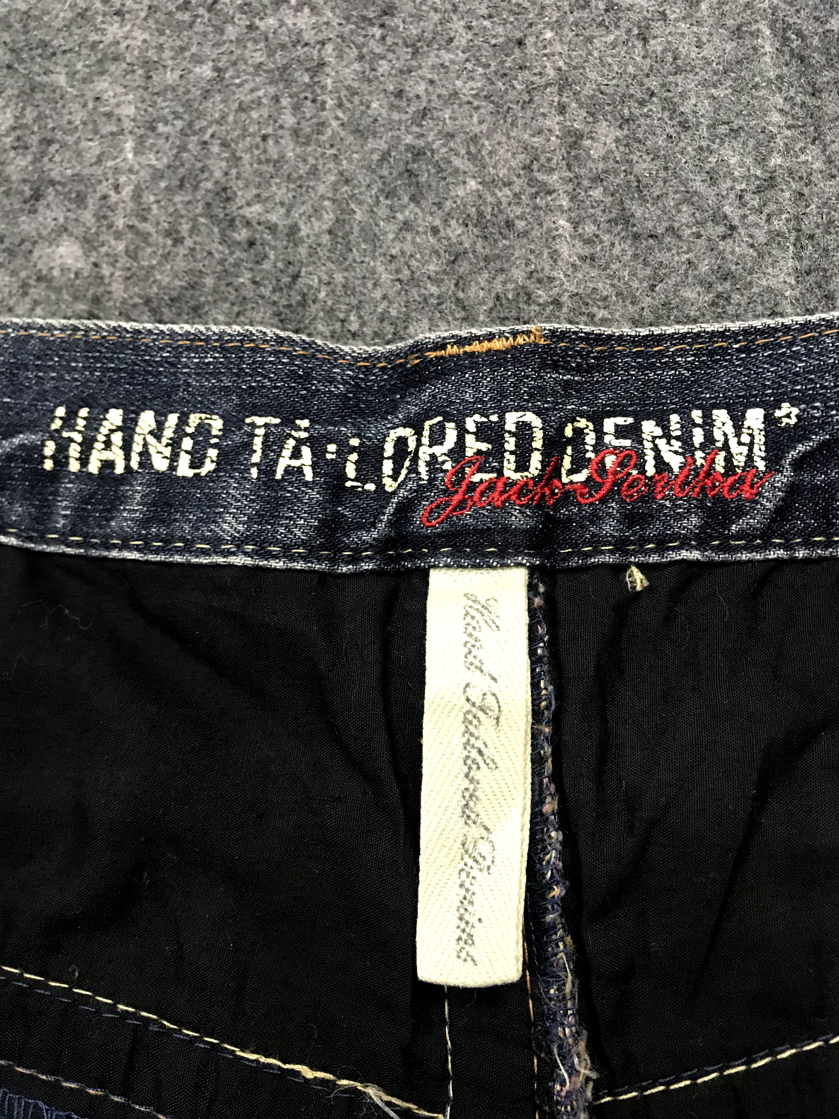 Japanese Brand Hand Tailored Denim Jeans Jack Serika Lightning Antik Art Size US 30 / EU 46 - 10 Thumbnail