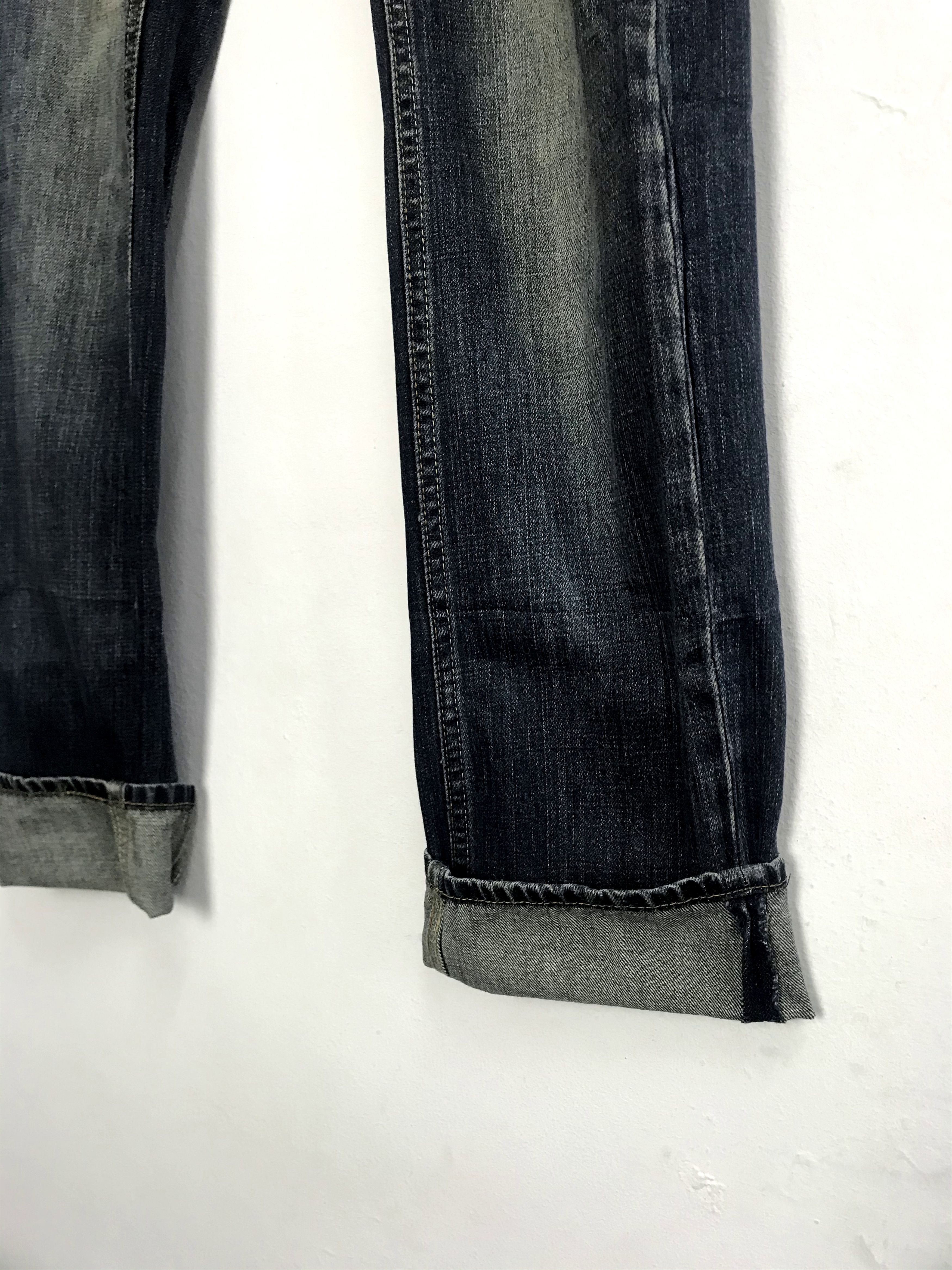 Japanese Brand Hand Tailored Denim Jeans Jack Serika Lightning Antik Art Size US 30 / EU 46 - 5 Thumbnail
