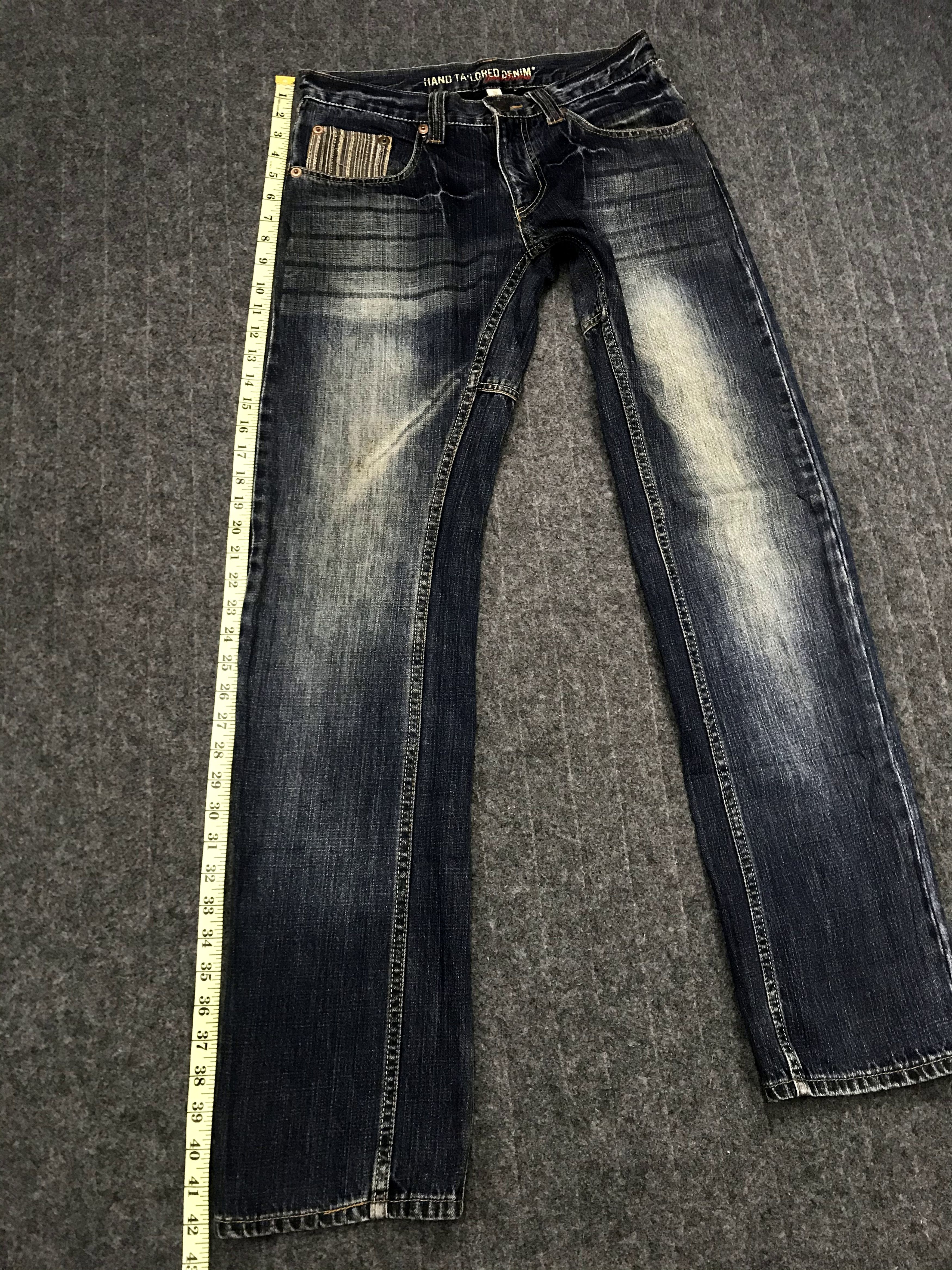 Japanese Brand Hand Tailored Denim Jeans Jack Serika Lightning Antik Art Size US 30 / EU 46 - 16 Thumbnail