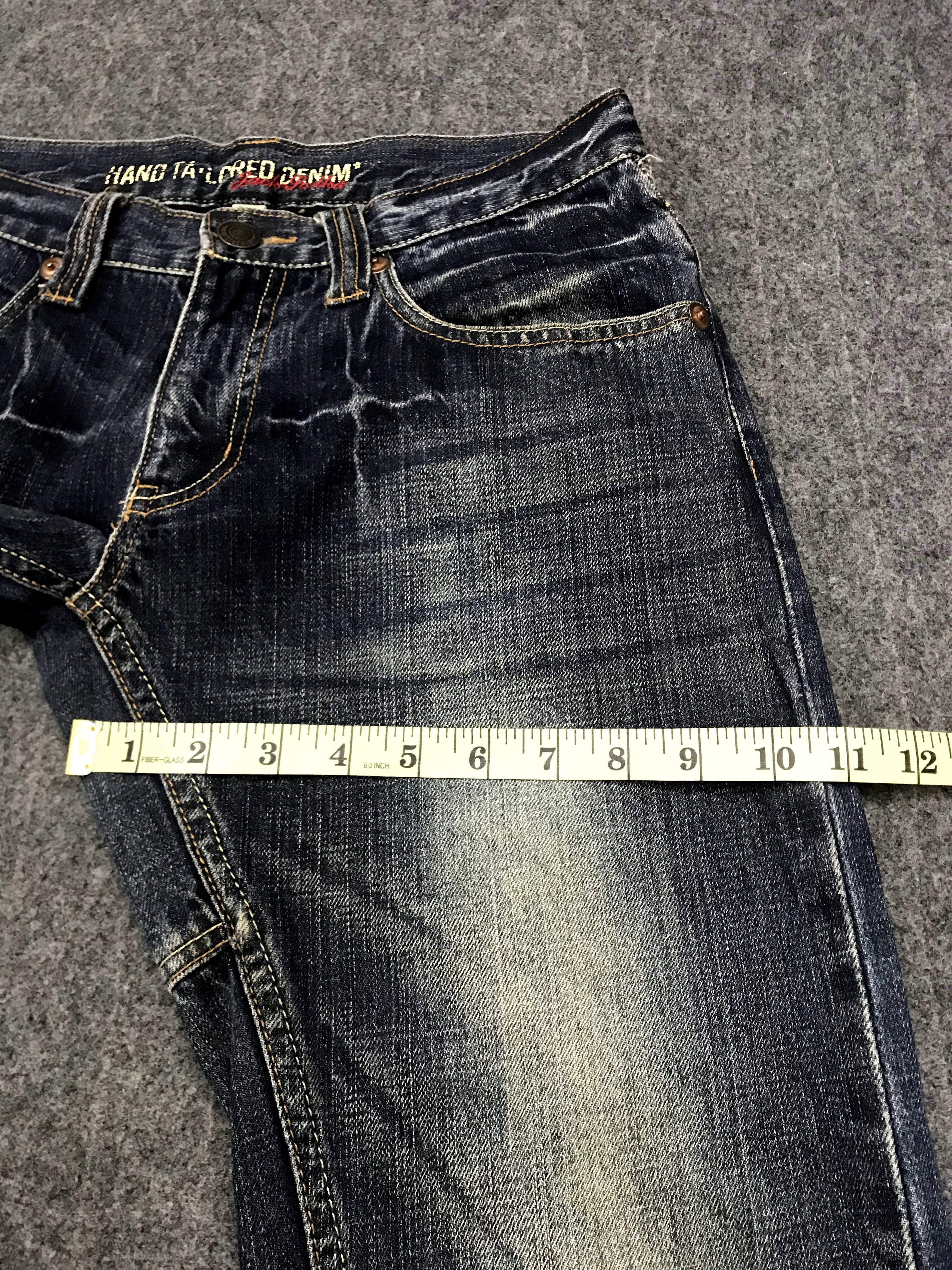 Japanese Brand Hand Tailored Denim Jeans Jack Serika Lightning Antik Art Size US 30 / EU 46 - 15 Thumbnail