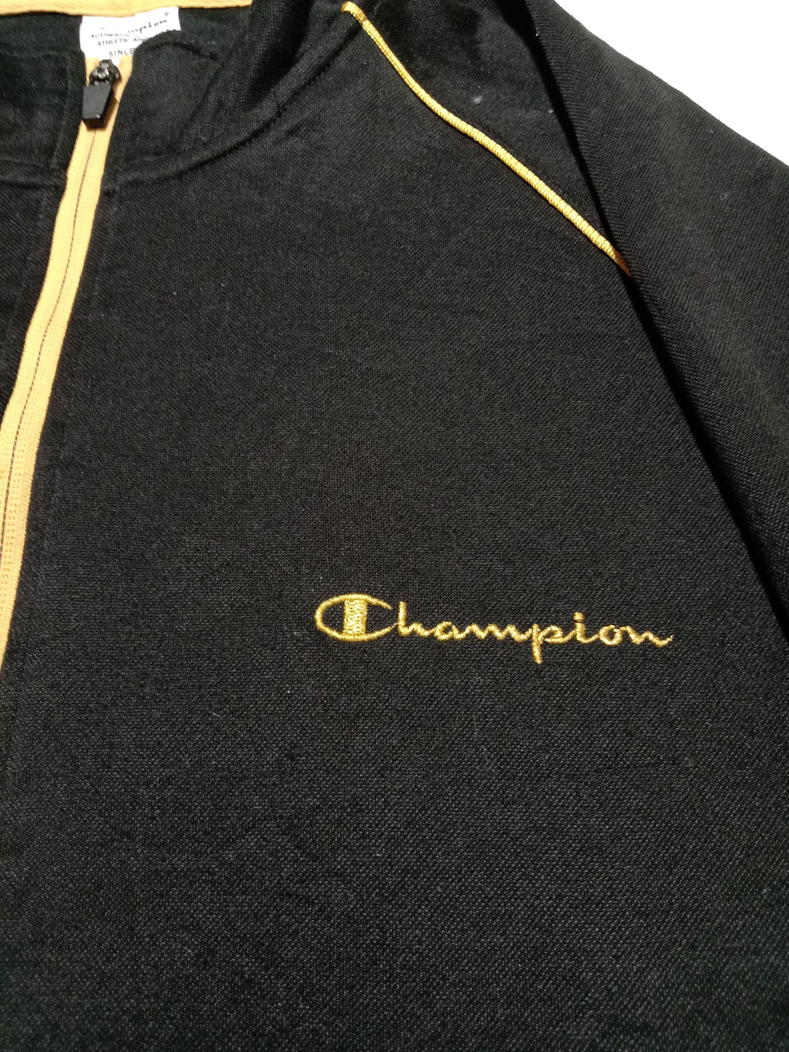 Champion Champion Sweater Black Color Embroidery Logo Size US L / EU 52-54 / 3 - 2 Thumbnail