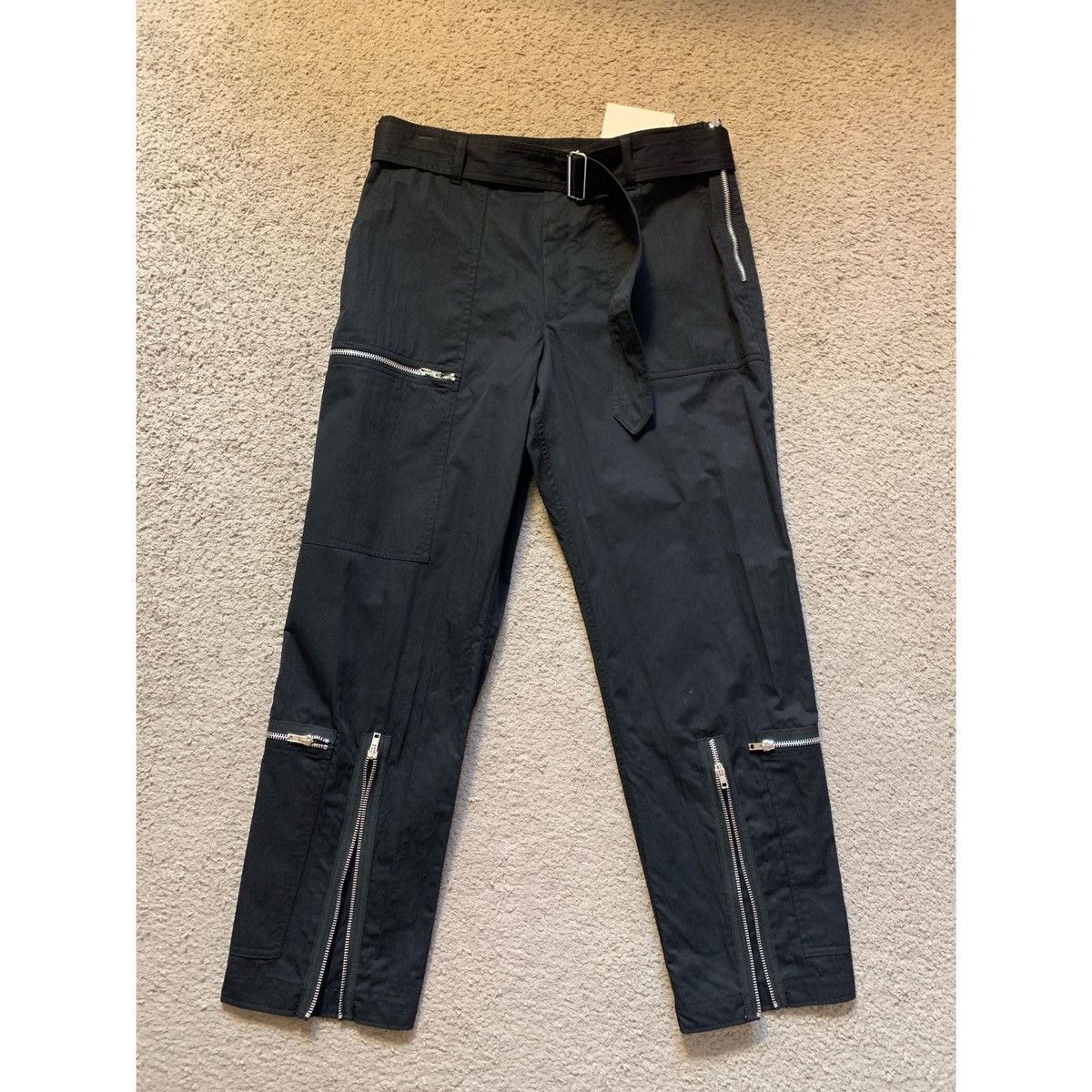 image of Helmut Lang Flight Pants in Black, Men's (Size 34)