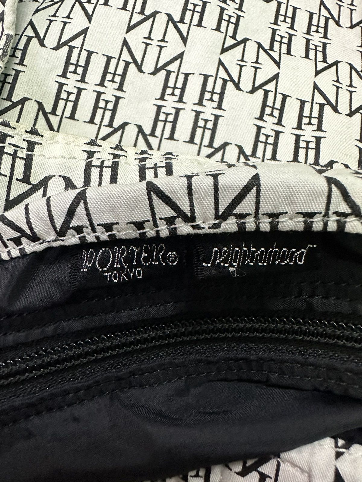 Head Porter × Vintage PORTER X NEIGHBOURHOOD OVERPRINT TOTE BAG Size ONE SIZE - 10 Thumbnail