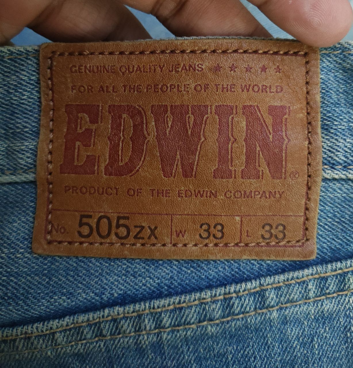 Edwin Vintage Edwin 505 Selvedge denim Size US 29 - 8 Thumbnail