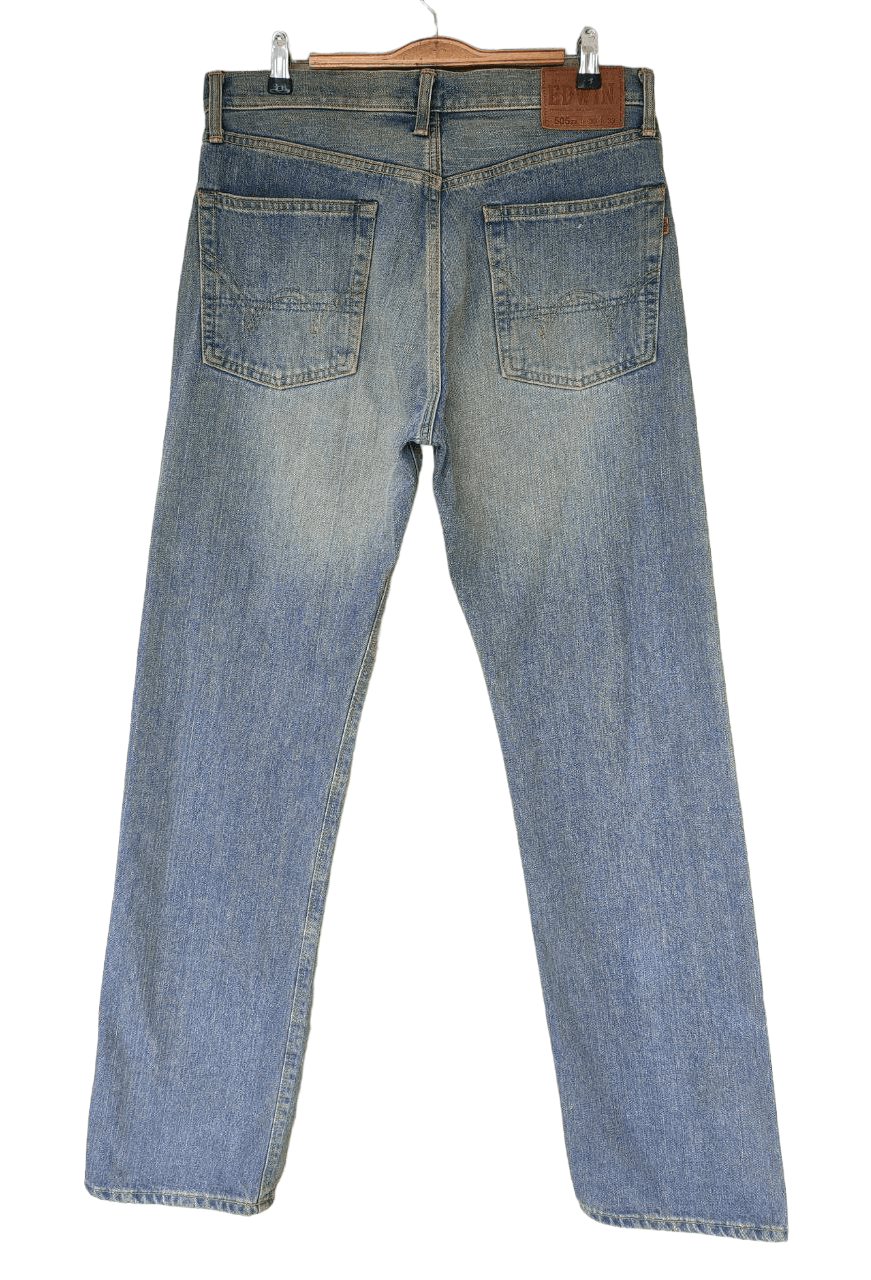 Edwin Vintage Edwin 505 Selvedge denim Size US 29 - 3 Thumbnail