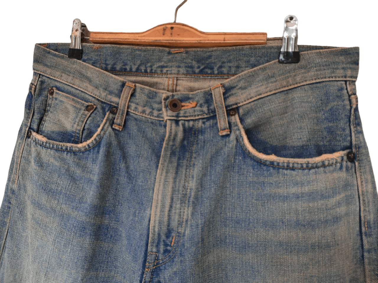Edwin Vintage Edwin 505 Selvedge denim Size US 29 - 4 Thumbnail