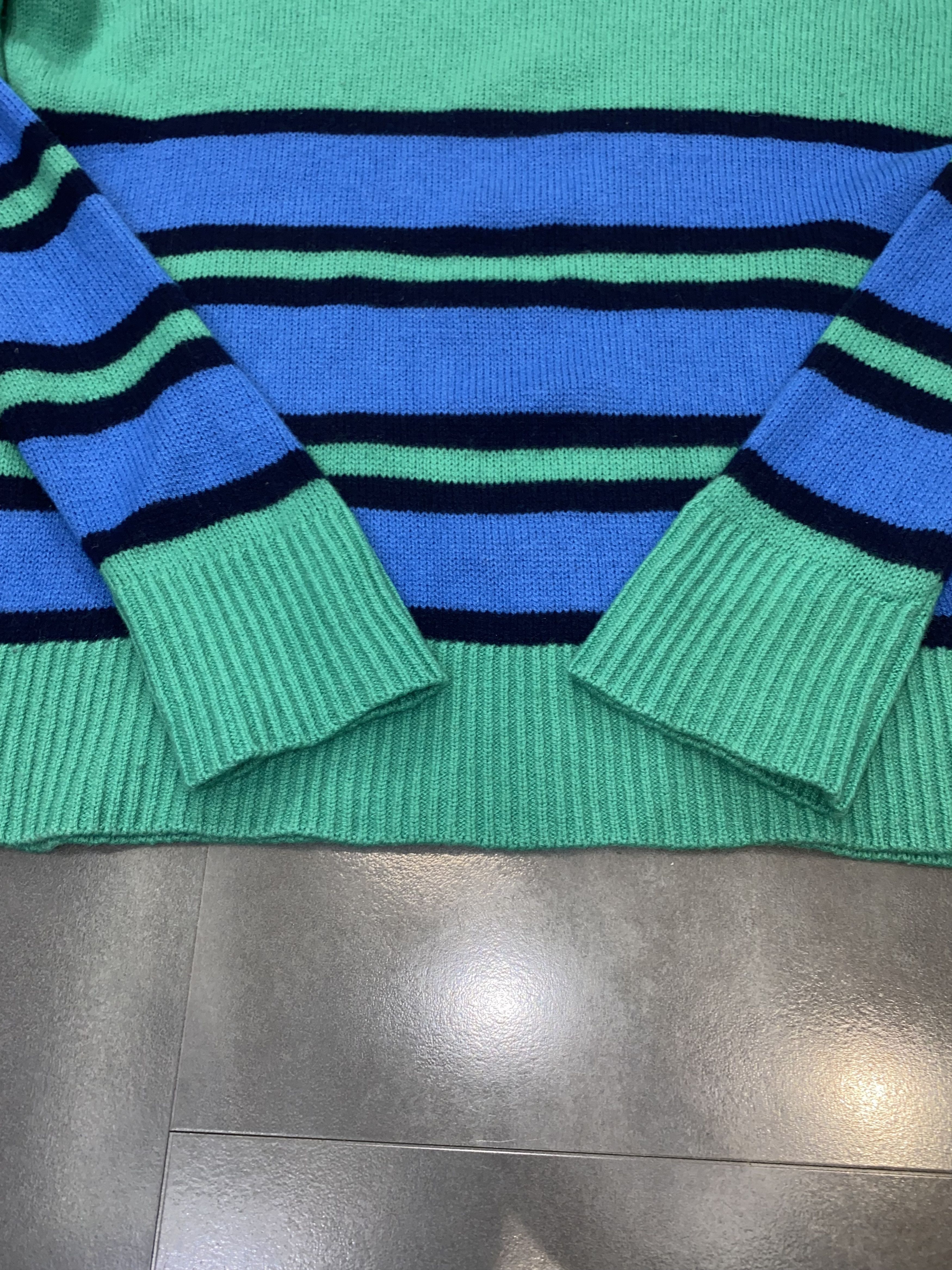 Acne Studios Acne Studios FA-UX Face Striped Wool Sweater Size US L / EU 52-54 / 3 - 11 Thumbnail