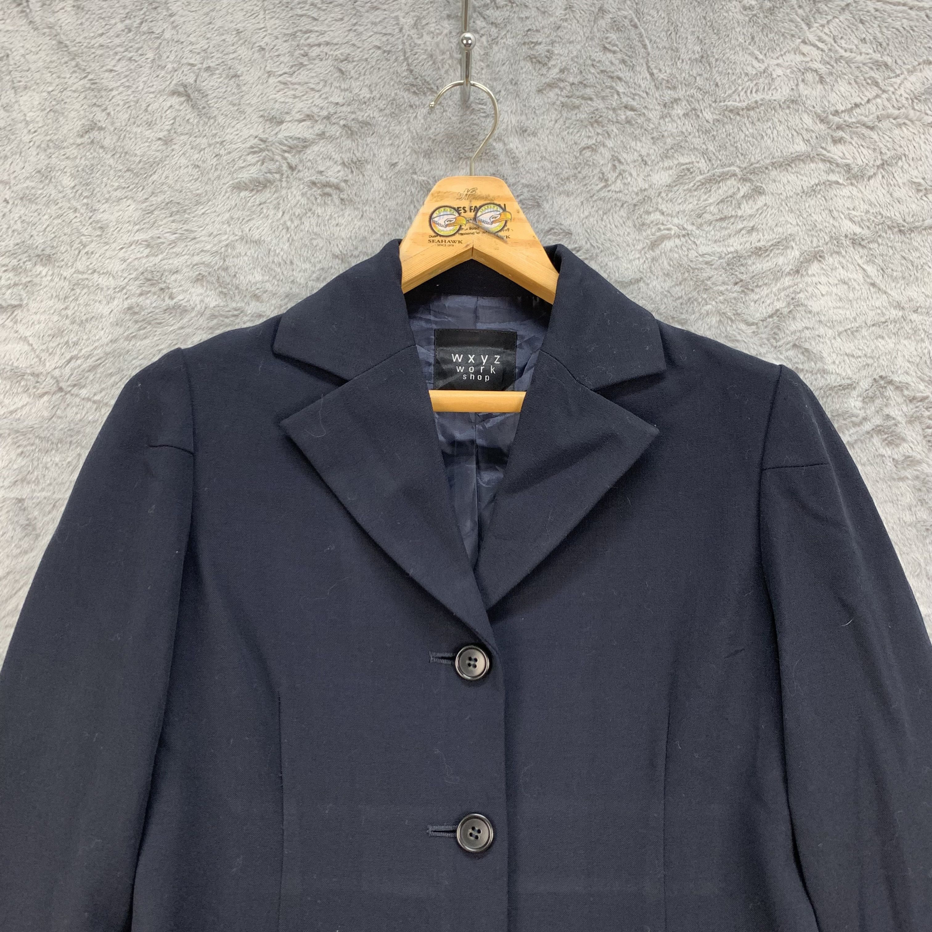 Yohji Yamamoto WXYZ Work Shop by Yohji Yamamoto Belted Coat #4386-151 Size S / US 4 / IT 40 - 3 Thumbnail