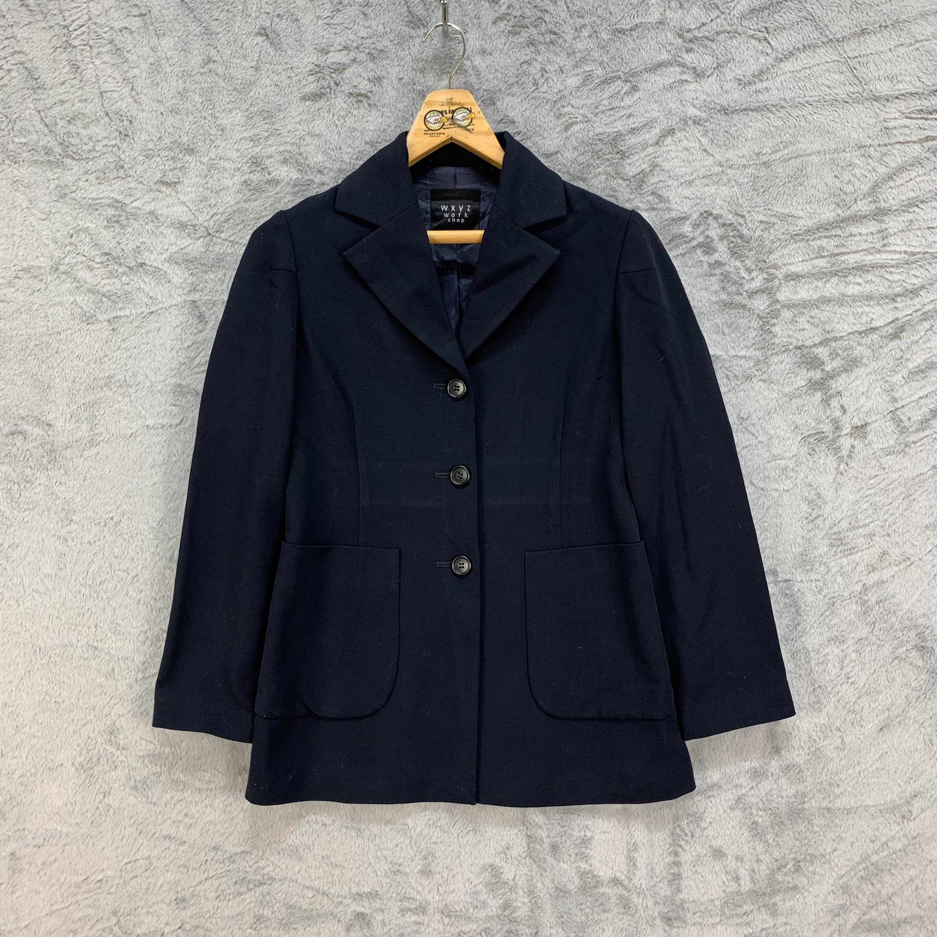 Yohji Yamamoto WXYZ Work Shop by Yohji Yamamoto Belted Coat #4386-151 Size S / US 4 / IT 40 - 1 Thumbnail