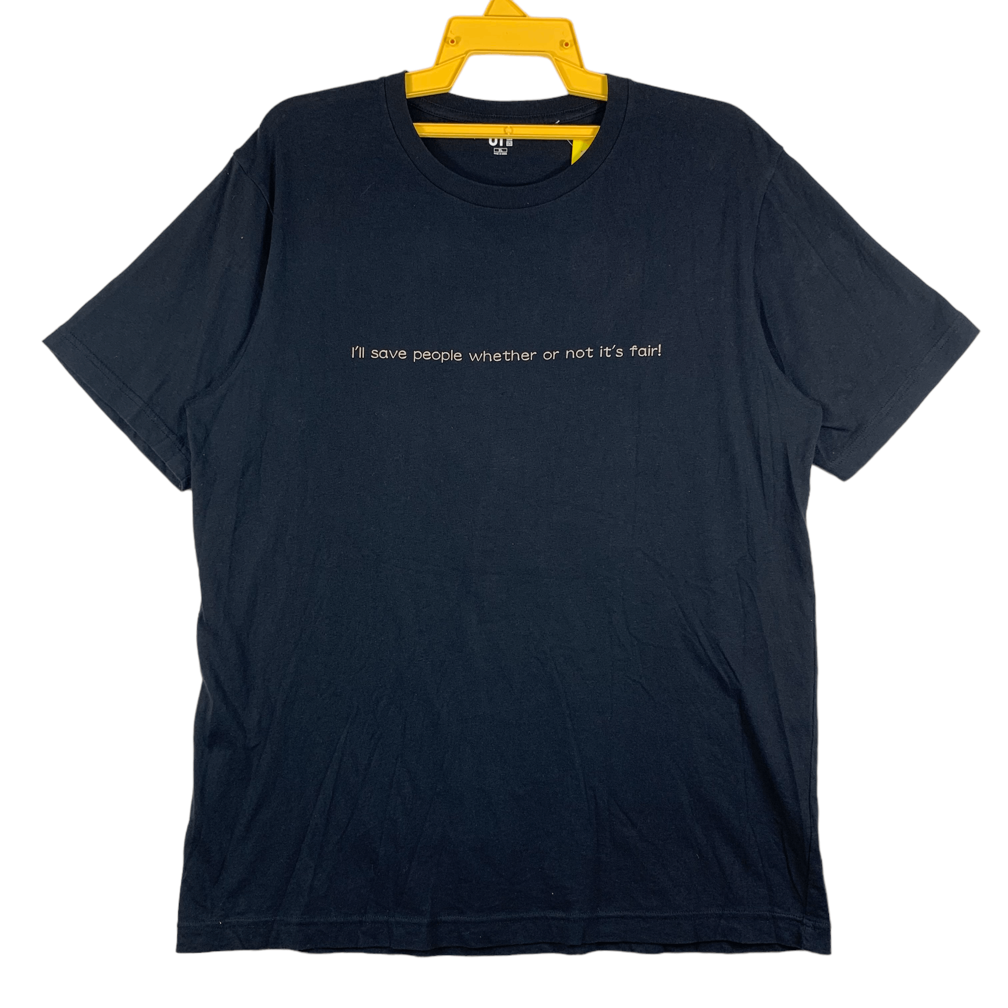 Uniqlo Tshirt Anime Jujutsu Sorcerer Back Print Nice Design