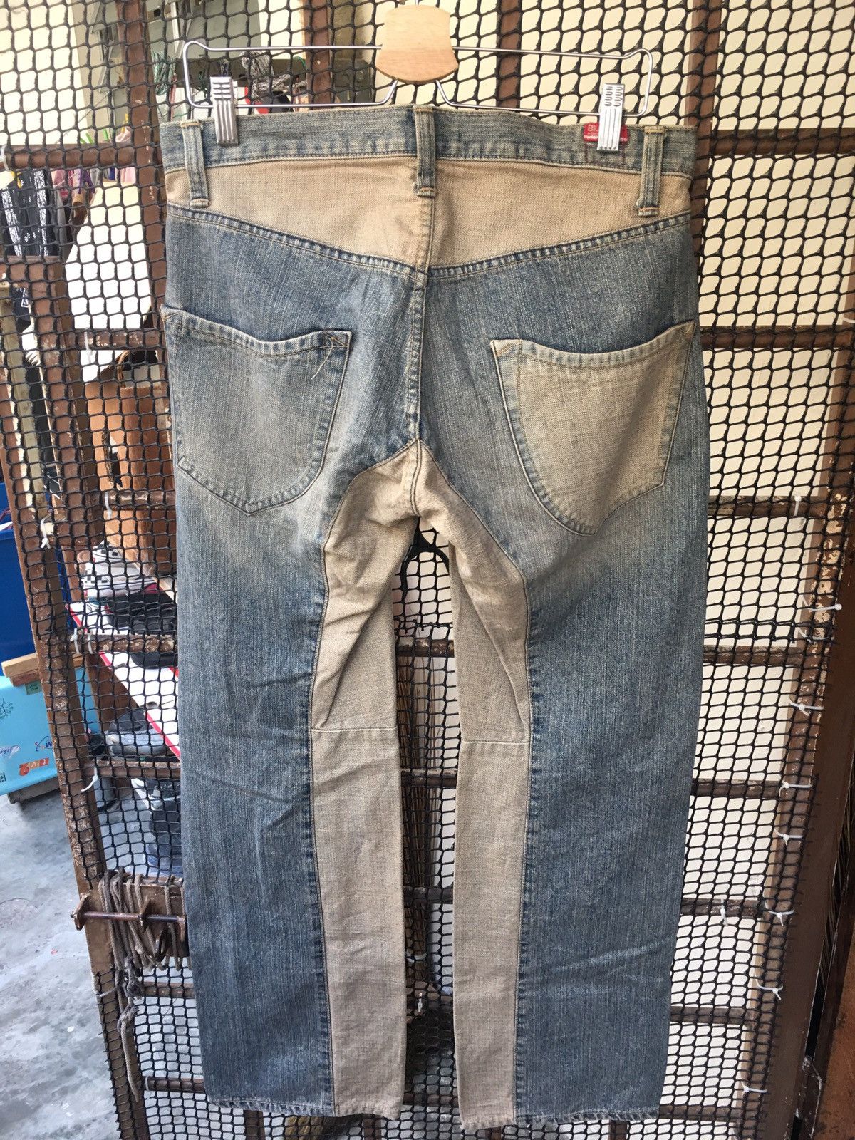 Japanese Brand BLUE WAY JAPAN UNIQUE DENIM JEANS Size US 32 / EU 48 - 5 Thumbnail