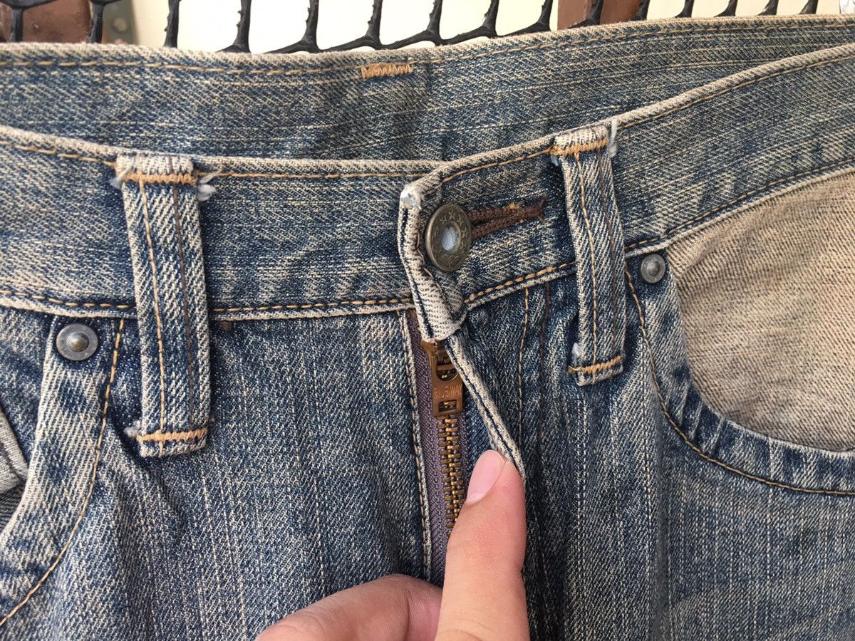 Japanese Brand BLUE WAY JAPAN UNIQUE DENIM JEANS Size US 32 / EU 48 - 4 Thumbnail