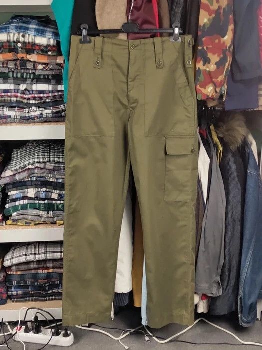 Vintage Vintage 90's British Army Lightweight Trousers Cargo Pants Size US 32 / EU 48 - 9 Thumbnail