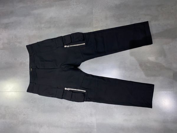 Balmain FW15 Balmain X H&M Drop Crotch Wool Cargo Pants Size US 34 / EU 50 - 2 Preview