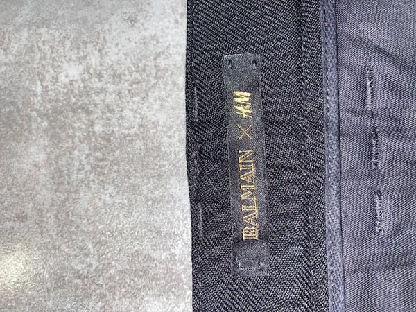 Balmain FW15 Balmain X H&M Drop Crotch Wool Cargo Pants Size US 34 / EU 50 - 15 Preview
