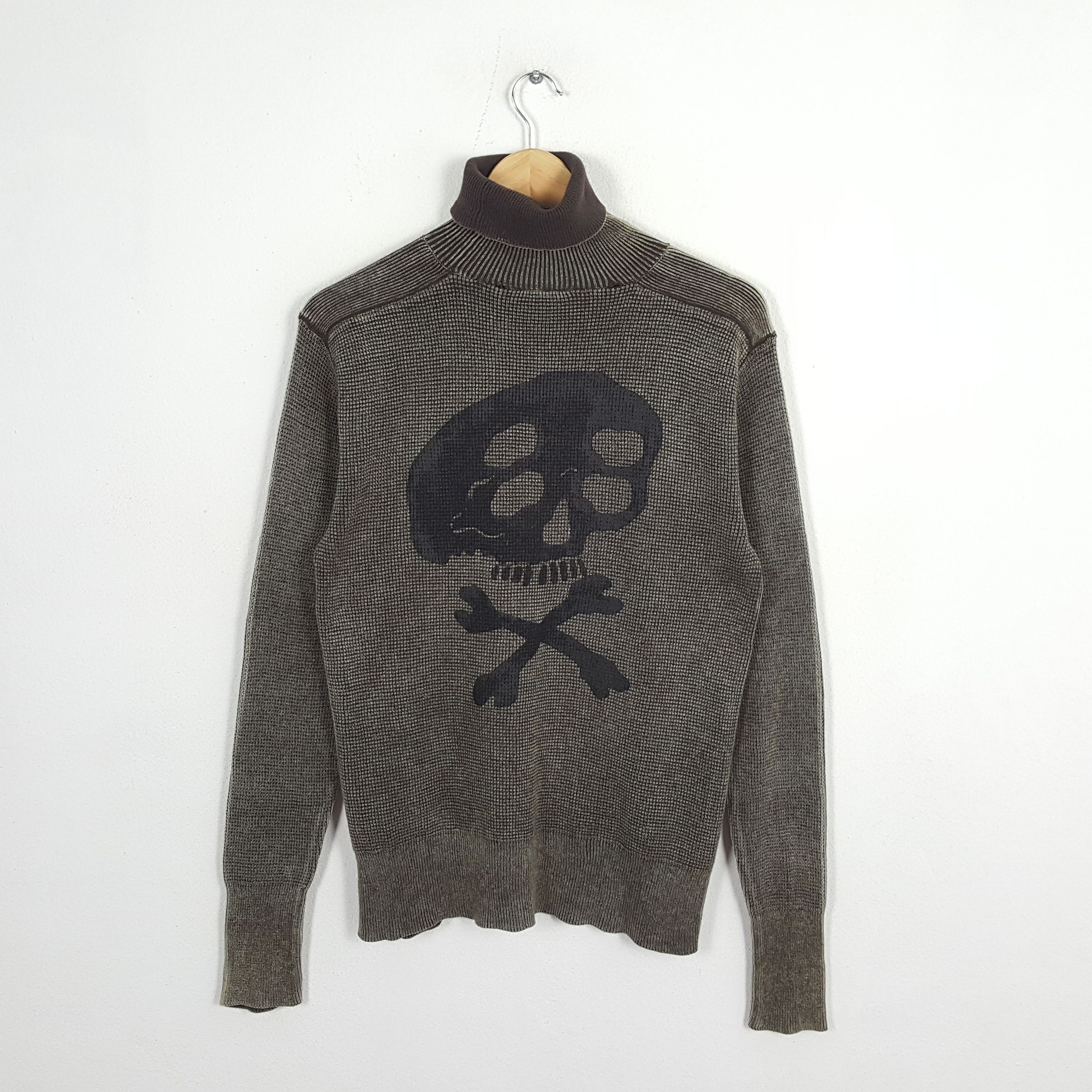 PPFM × Vintage Vintage SKULLS PPFM Japanese Brand Designer Sweaters Size US S / EU 44-46 / 1 - 1 Thumbnail
