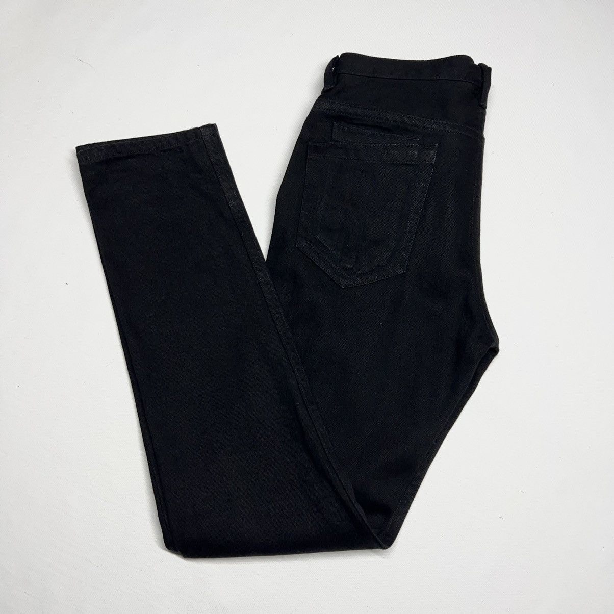 Helmut Lang Double Pocket Coated Black Jeans Denim Classic
