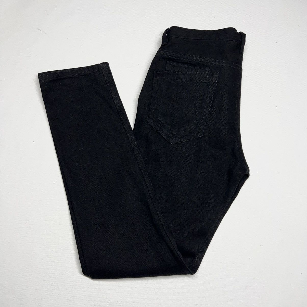 Helmut Lang Helmut Lang Double Pocket Coated Black Jeans Denim Classic ...