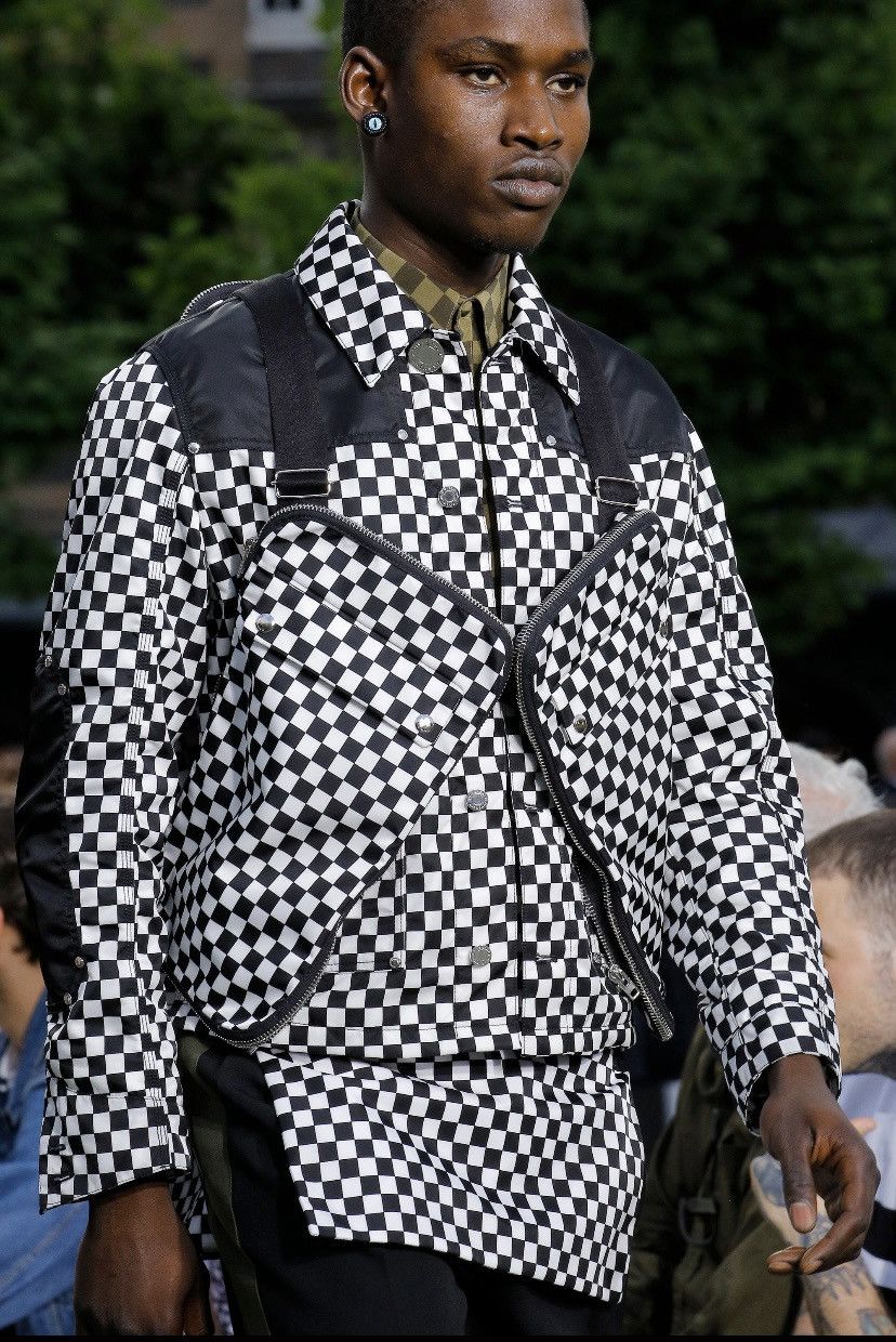 Givenchy SS17 Runway Checkered Apron Size US 32 / EU 48 - 1 Thumbnail