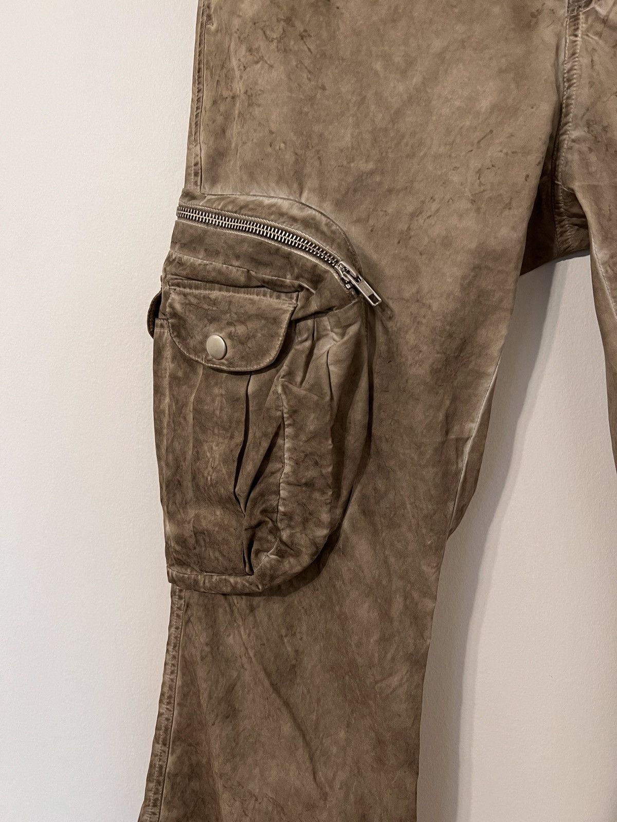 FFFPOSTALSERVICE FFF Postal Service Flare Sand Cargo Pant V1 Size US 30 / EU 46 - 5 Thumbnail