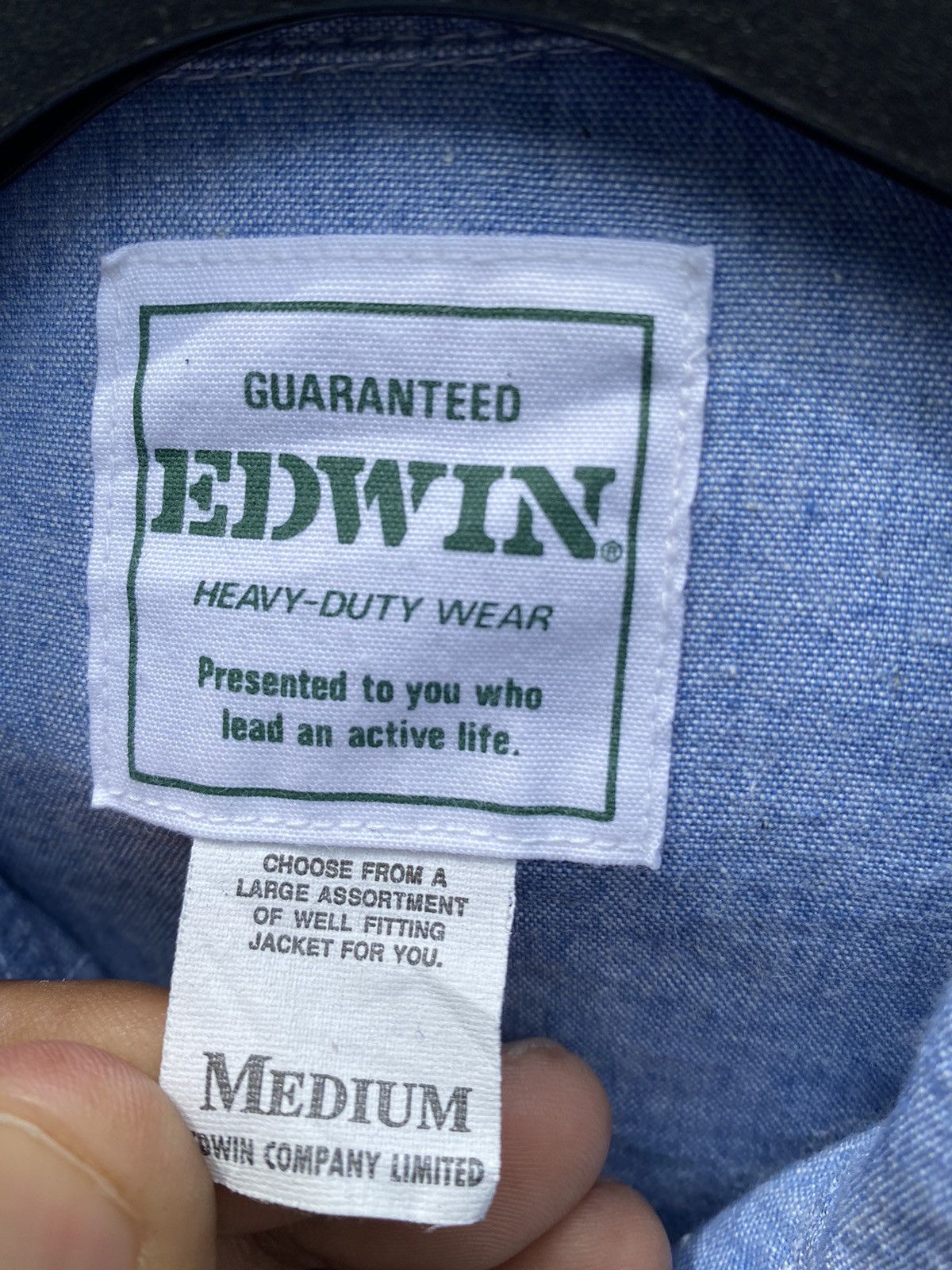 Edwin × Vintage Vintage Edwin Shirt Size US M / EU 48-50 / 2 - 3 Thumbnail