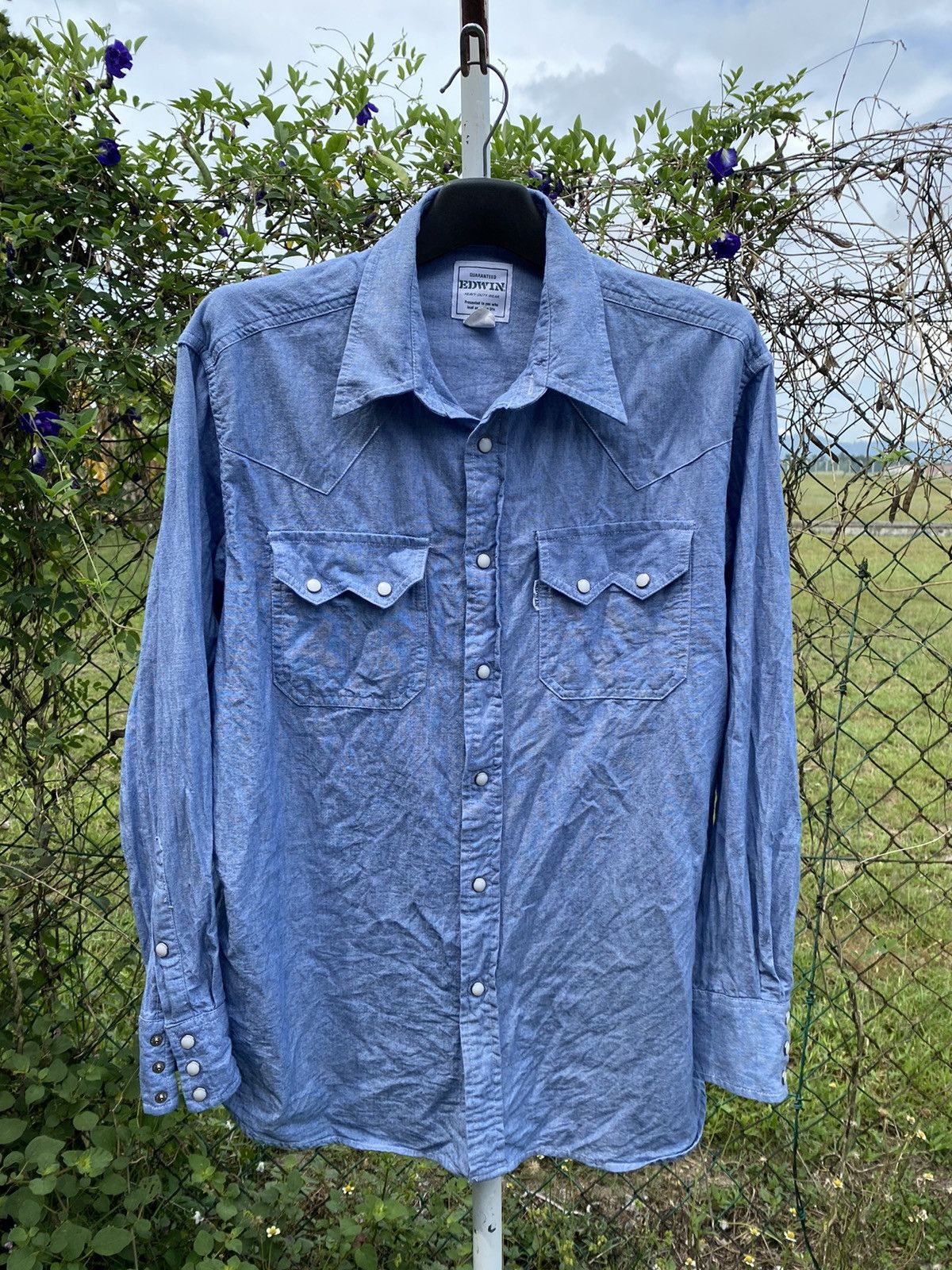 Edwin × Vintage Vintage Edwin Shirt Size US M / EU 48-50 / 2 - 1 Thumbnail