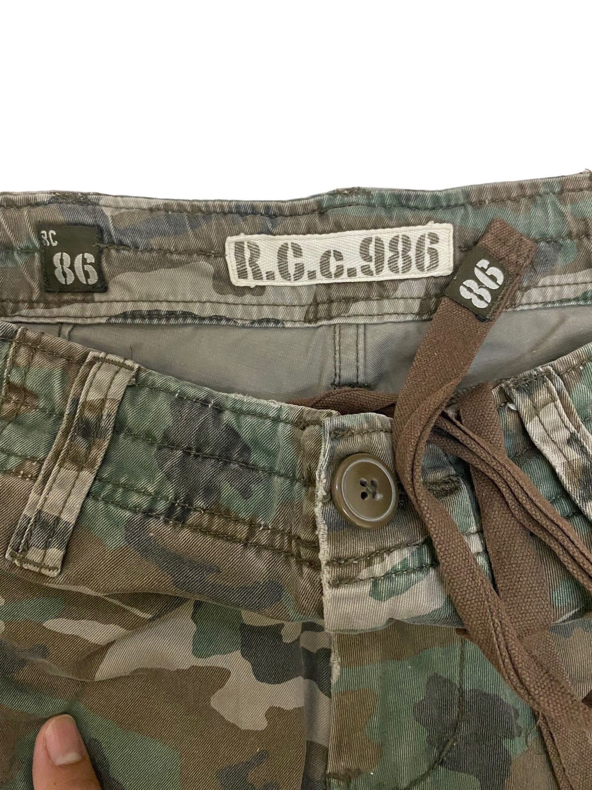 Japanese Brand RCC Army Cargo Pant Size US 30 / EU 46 - 4 Thumbnail
