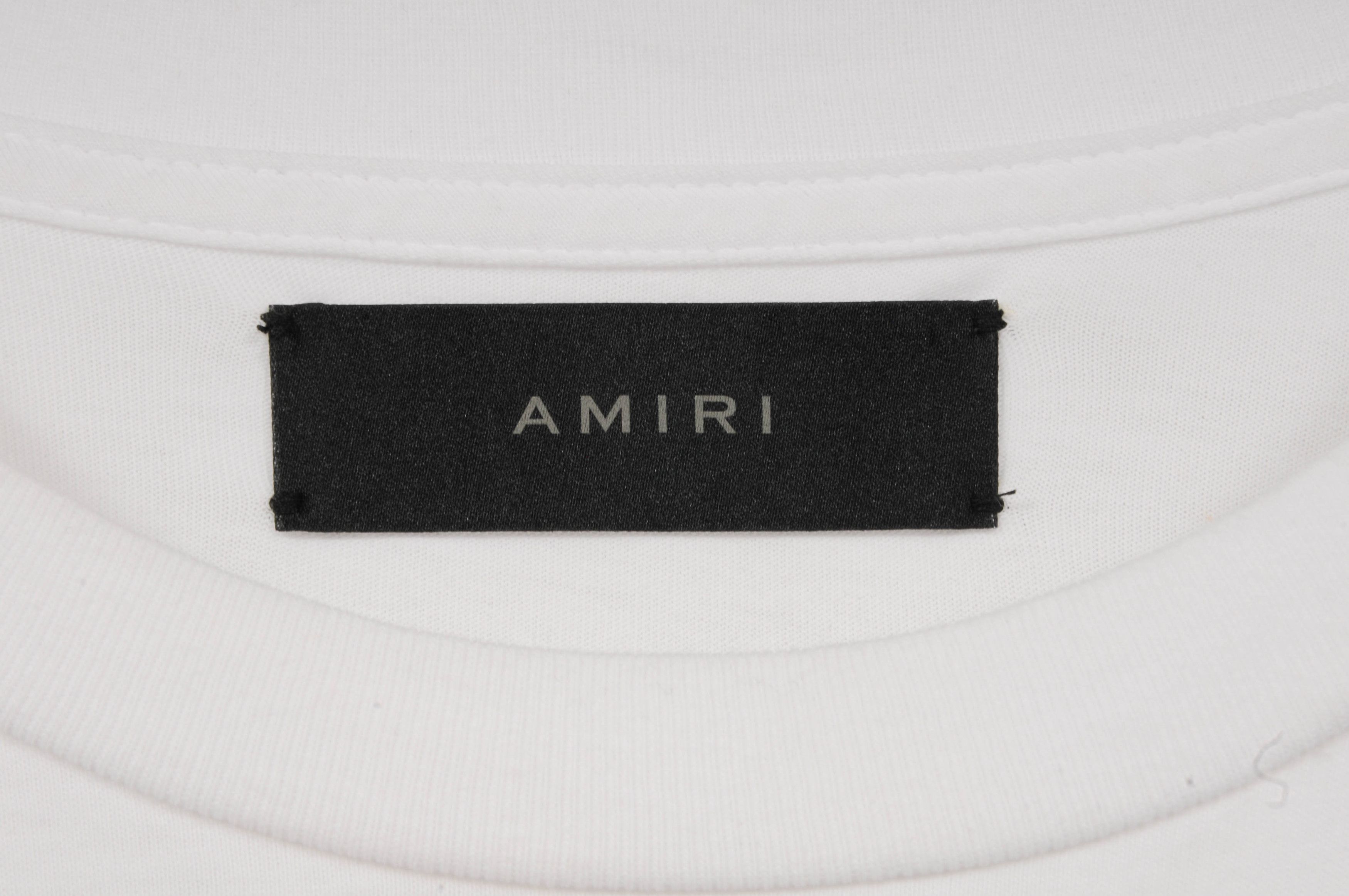 Amiri Too Much Too Soon Crewneck T Shirt - 01196 Size US XL / EU 56 / 4 - 4 Thumbnail