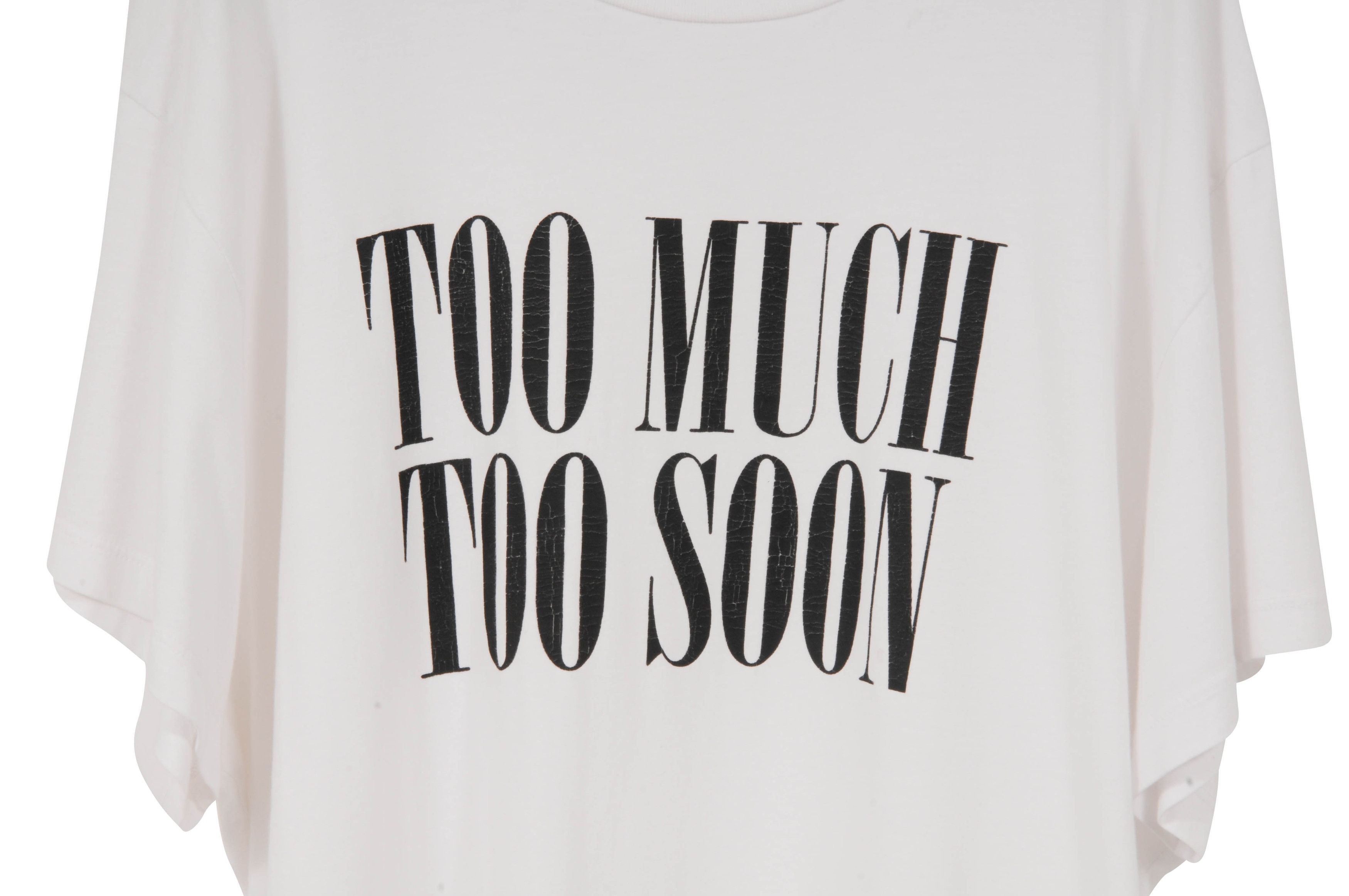 Amiri Too Much Too Soon Crewneck T Shirt - 01196 Size US XL / EU 56 / 4 - 3 Thumbnail
