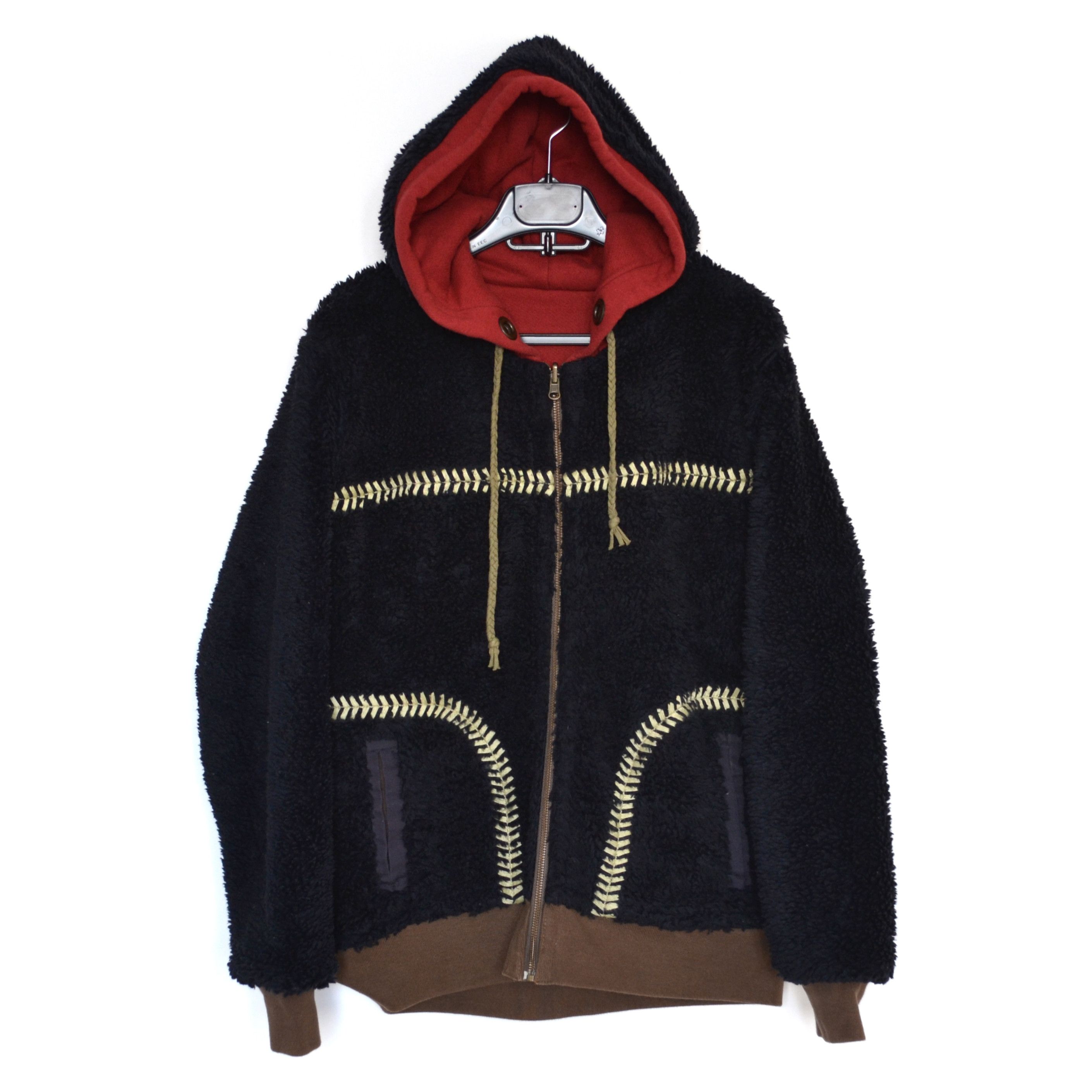 Napapijri Napapijri Fleece Full Zip Sweater Reversible Logo Red Size US M / EU 48-50 / 2 - 2 Thumbnail