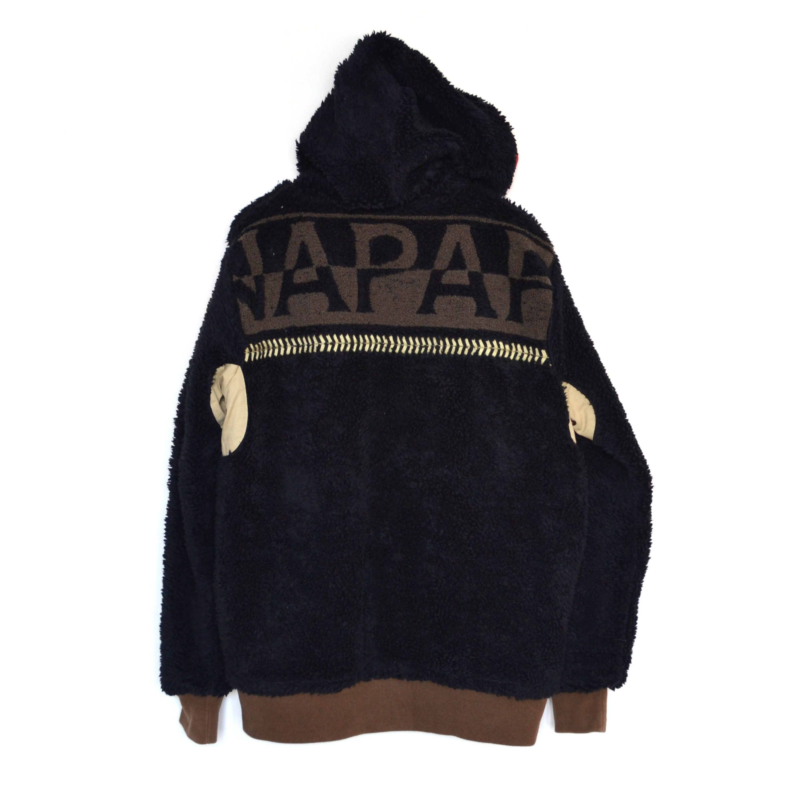 Napapijri Napapijri Fleece Full Zip Sweater Reversible Logo Red Size US M / EU 48-50 / 2 - 1 Thumbnail