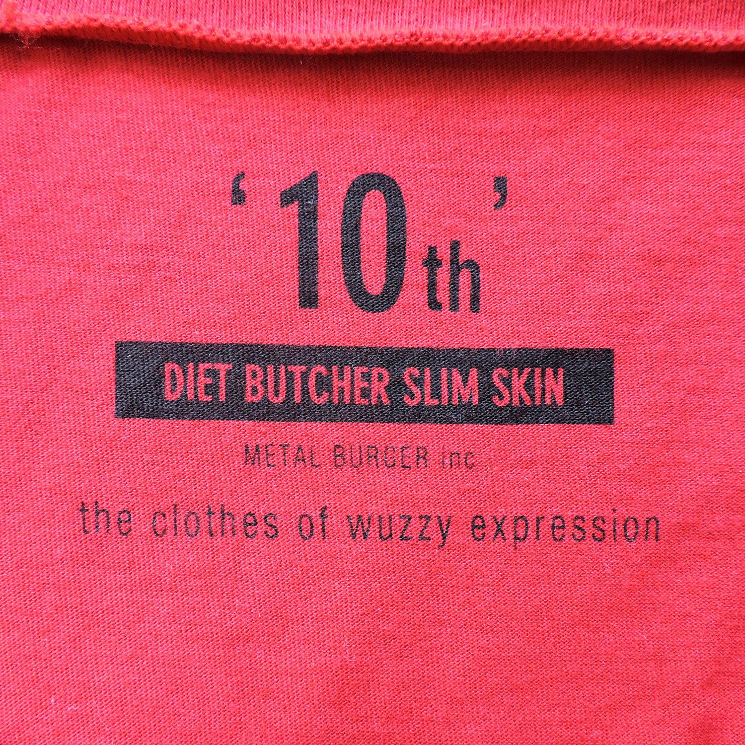 Diet Butcher Slim Skin DIET BUTCHER SLIM SKIN X METAL BURGER INC 'KISHIDAN' T-SHIRT Size US M / EU 48-50 / 2 - 2 Thumbnail