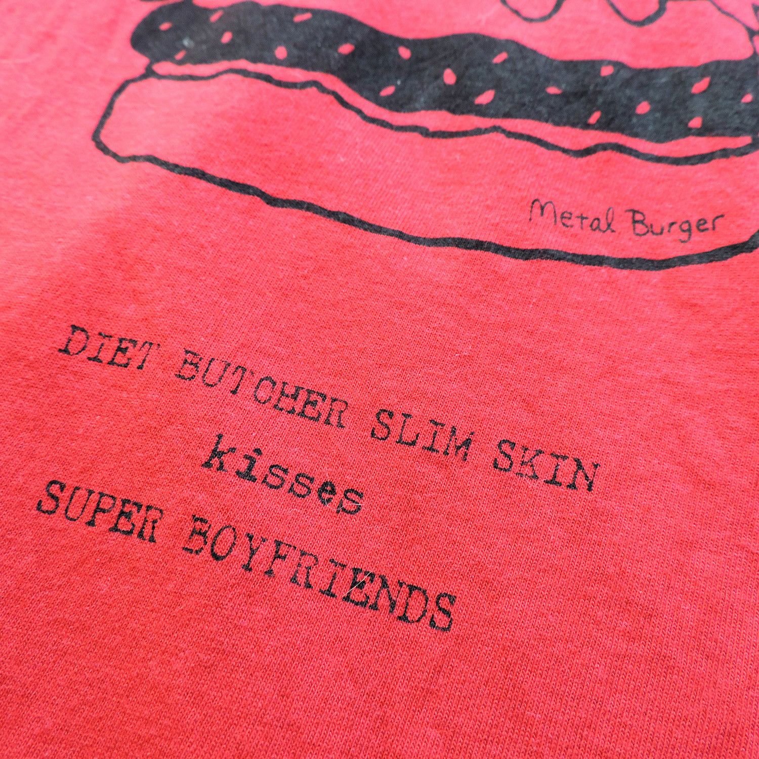 Diet Butcher Slim Skin DIET BUTCHER SLIM SKIN X METAL BURGER INC 'KISHIDAN' T-SHIRT Size US M / EU 48-50 / 2 - 7 Thumbnail