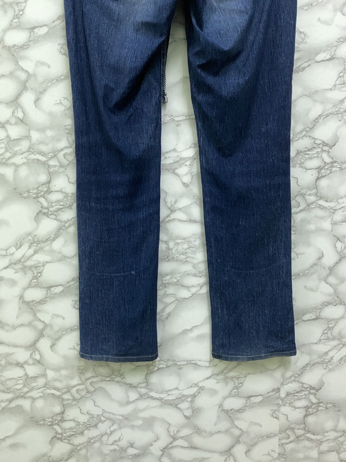 Edwin × Japanese Brand EDWIN JERSEY STRECH JEANS DRAWSTRINGS DISTRESSED DENIM Size US 30 / EU 46 - 13 Thumbnail