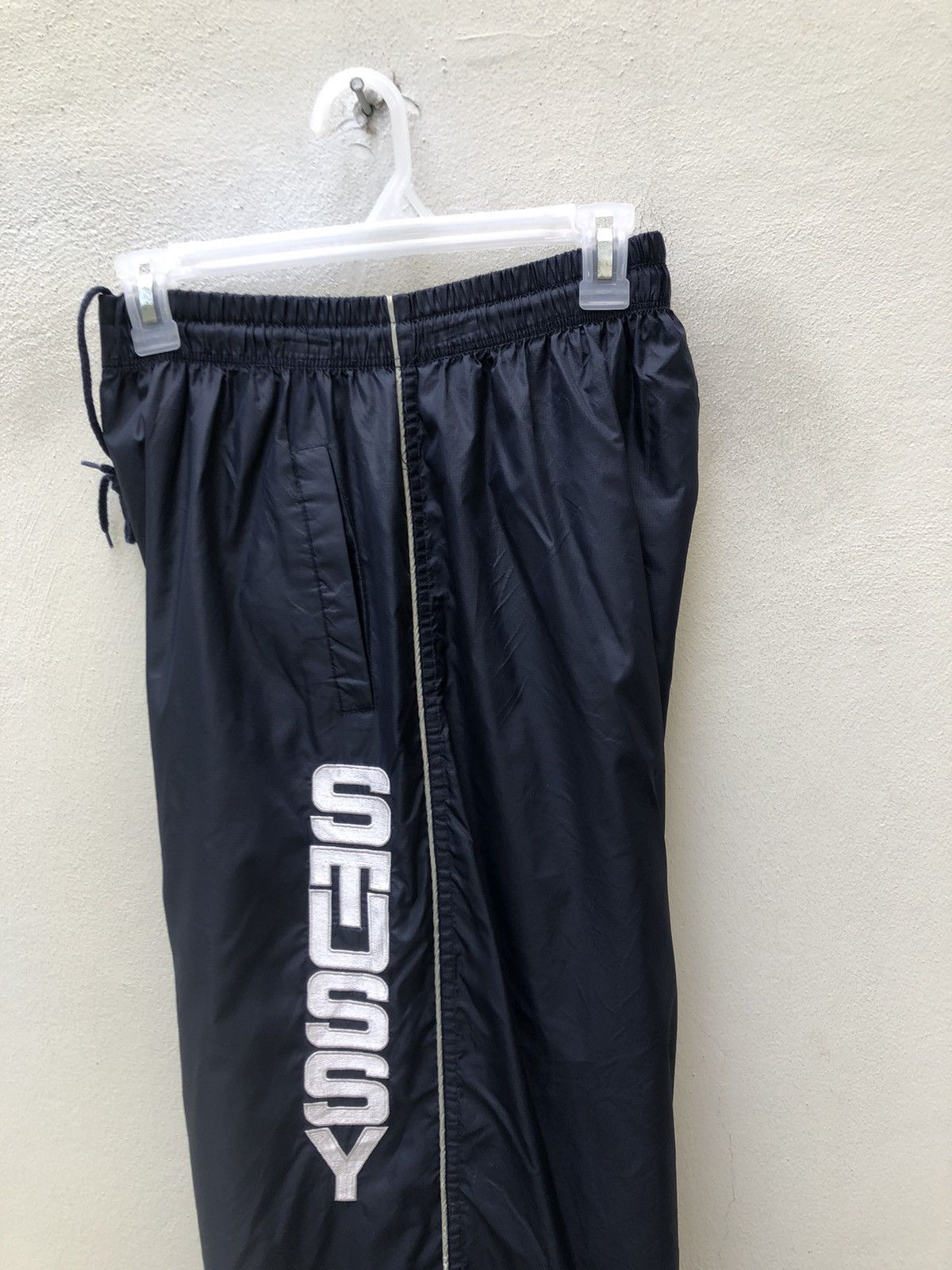 Stussy Vintage 90s Stussy Fitness Track Suit Pant Size US 31 - 16 Thumbnail