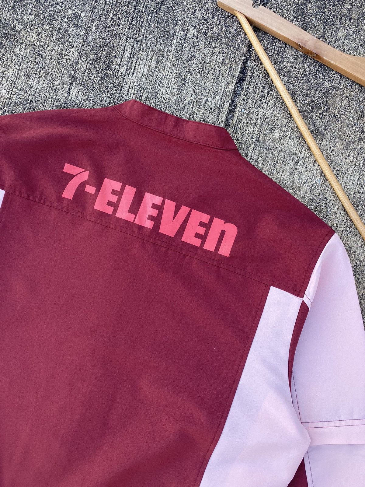 Vintage 🔥 OFFER 🔥 Vintage 90s 7-Eleven Long Sleeve Worker Shirt Size US L / EU 52-54 / 3 - 5 Thumbnail