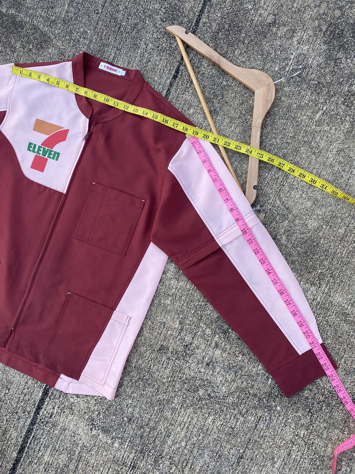 Vintage 🔥 OFFER 🔥 Vintage 90s 7-Eleven Long Sleeve Worker Shirt Size US L / EU 52-54 / 3 - 11 Thumbnail