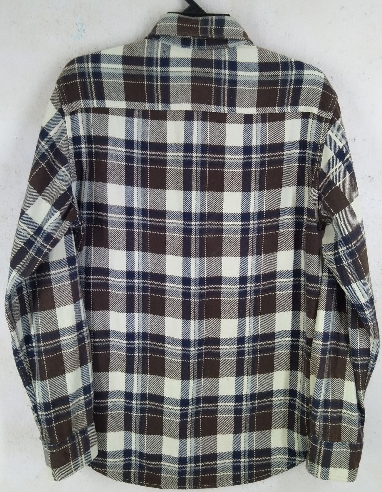 Flannel × Japanese Brand × Uniqlo UNIQLO Double Pocket Checkered Flannel Shirt Size US M / EU 48-50 / 2 - 5 Thumbnail