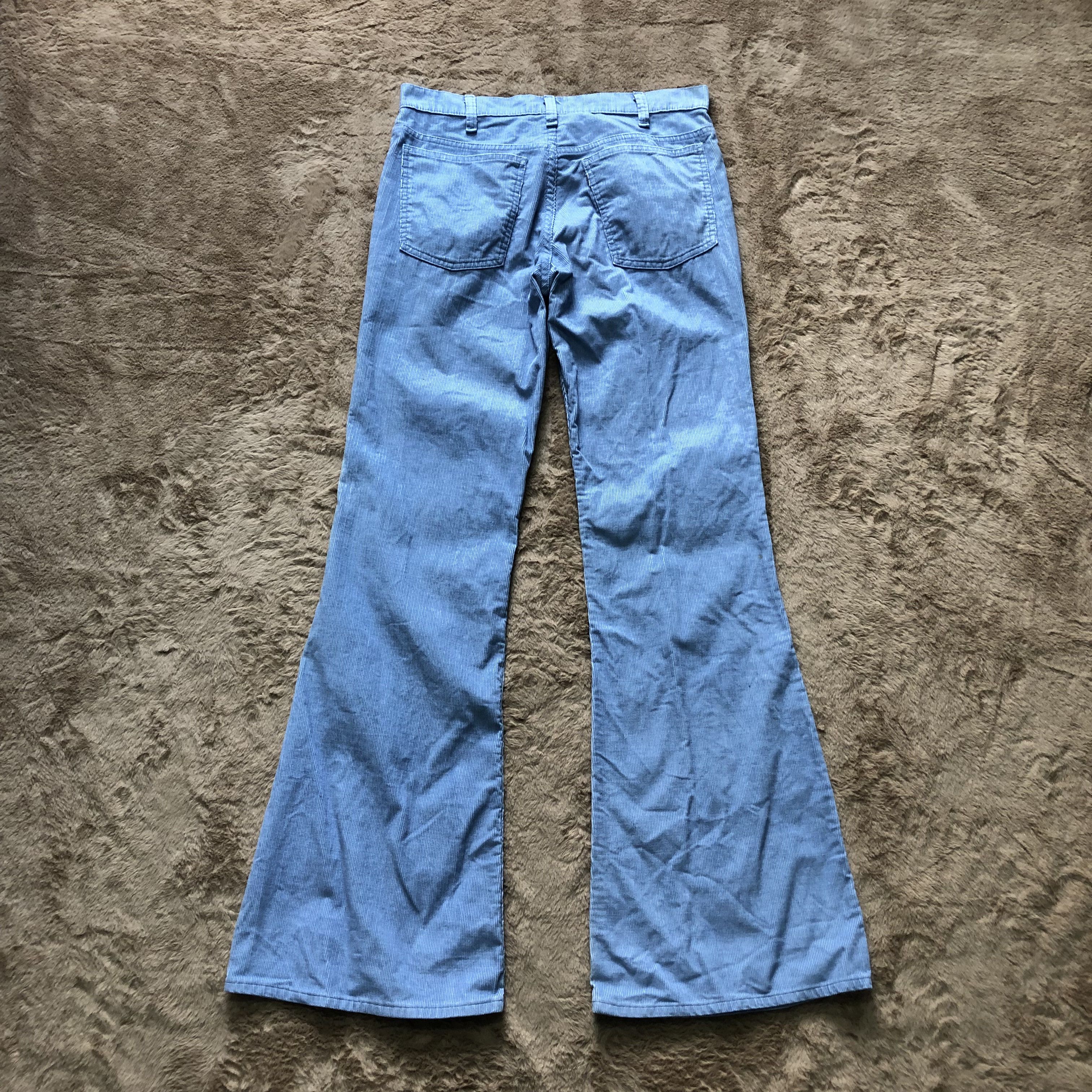 Levi's FLARE🔥 80's Levi's Big E White Tag Corduroy Pants #4358-151 Size US 30 / EU 46 - 11 Thumbnail