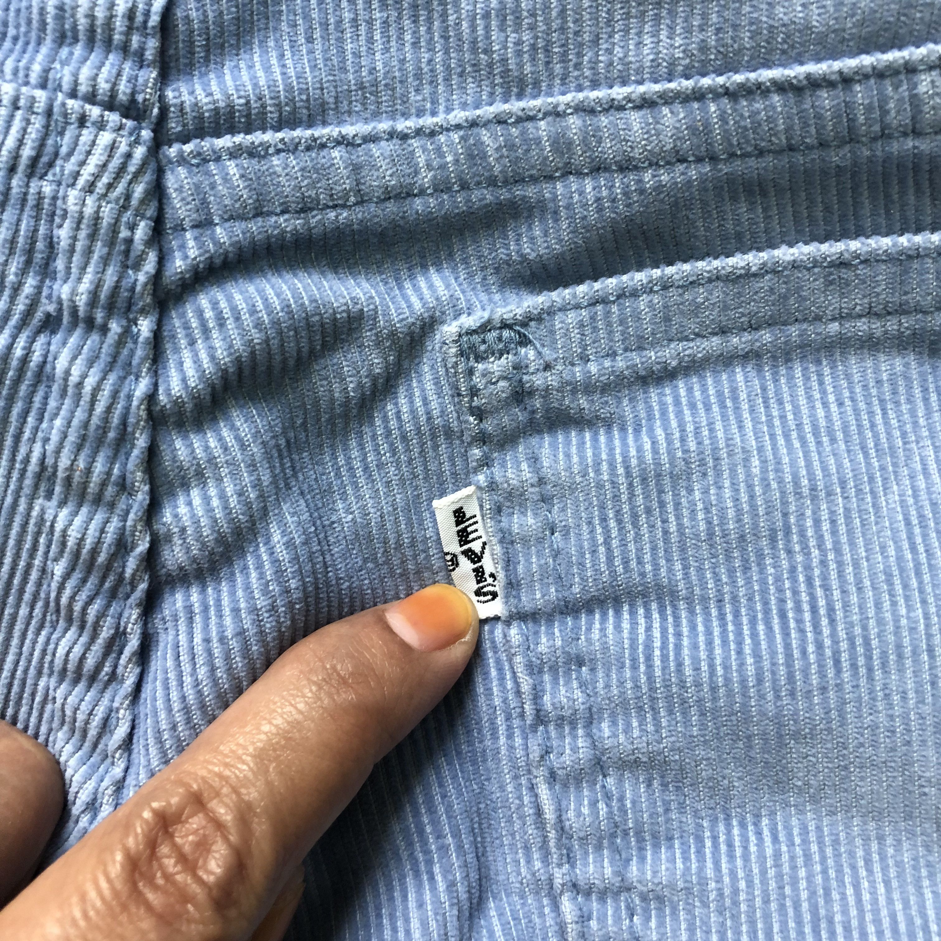 Levi's FLARE🔥 80's Levi's Big E White Tag Corduroy Pants #4358-151 Size US 30 / EU 46 - 15 Thumbnail
