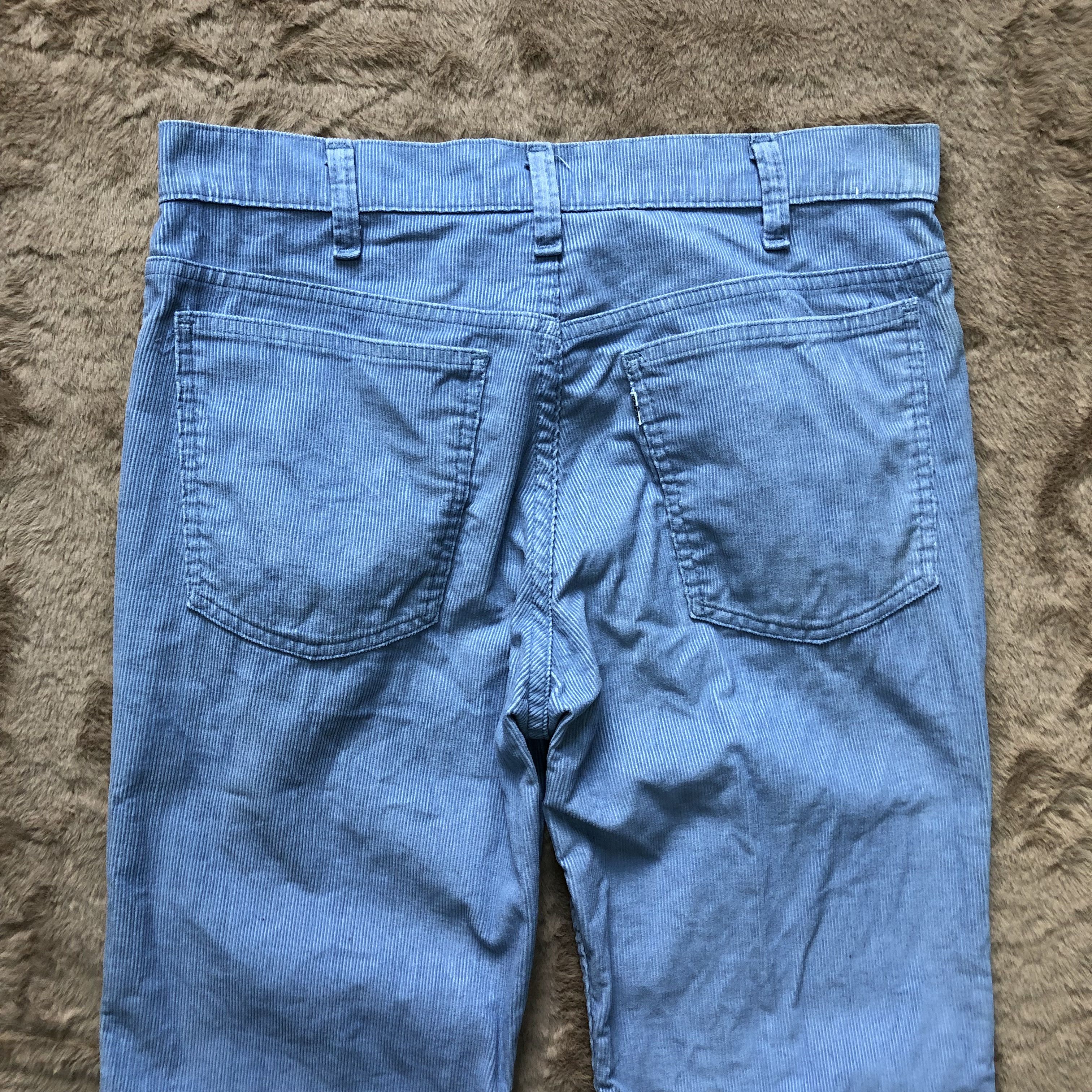 Levi's FLARE🔥 80's Levi's Big E White Tag Corduroy Pants #4358-151 Size US 30 / EU 46 - 12 Thumbnail