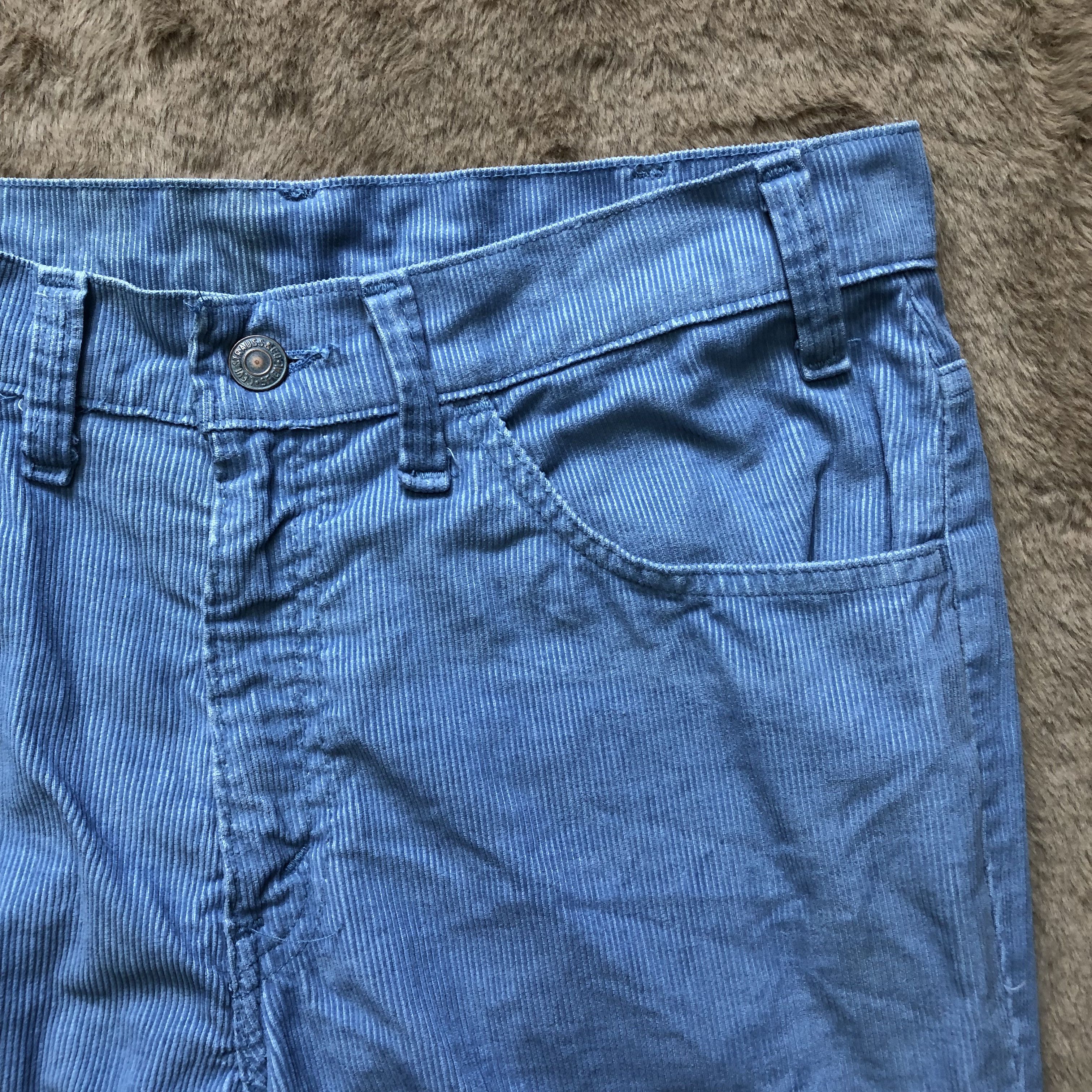 Levi's FLARE🔥 80's Levi's Big E White Tag Corduroy Pants #4358-151 Size US 30 / EU 46 - 4 Thumbnail