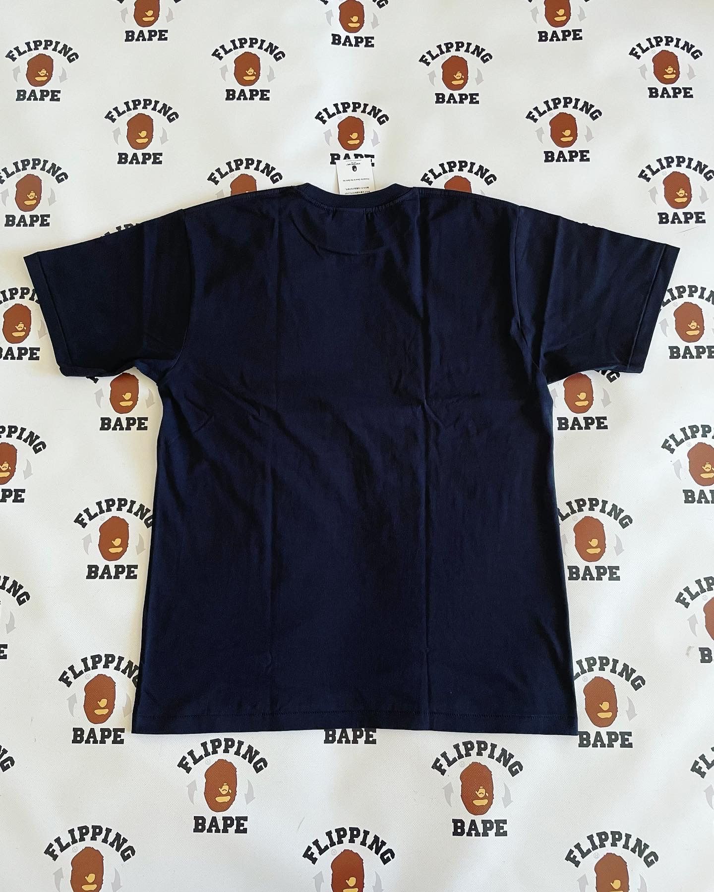 Bape BAPE TEXT CODE CAMO COLLEGE TEE Size US XXL / EU 58 / 5 - 4 Thumbnail