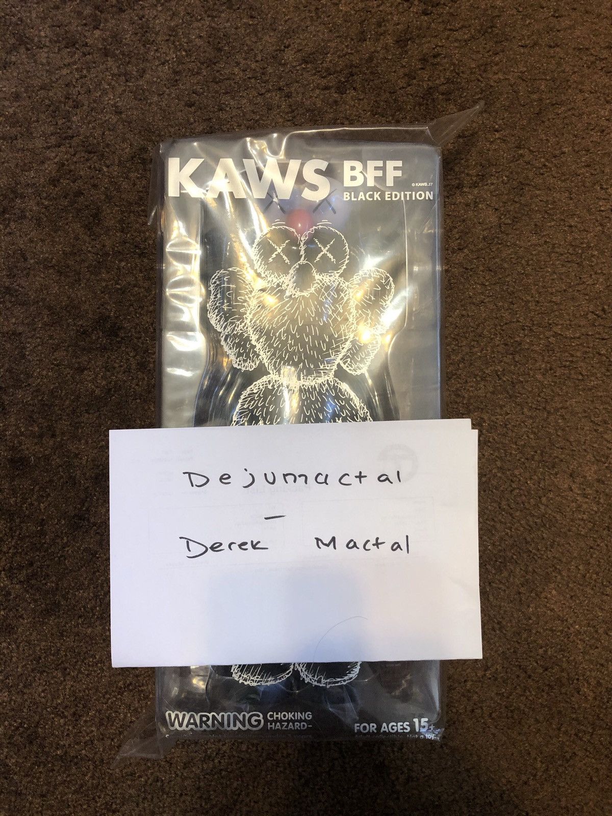 Kaws BFF Open Edition Vinyl Figure Size ONE SIZE - 1 Thumbnail