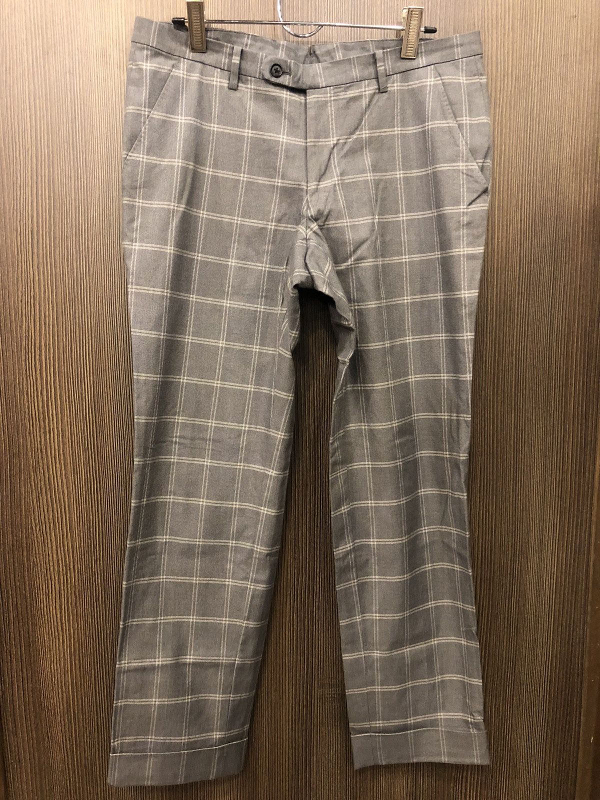 Japanese Brand the suit company checked Size US 34 / EU 50 - 1 Thumbnail