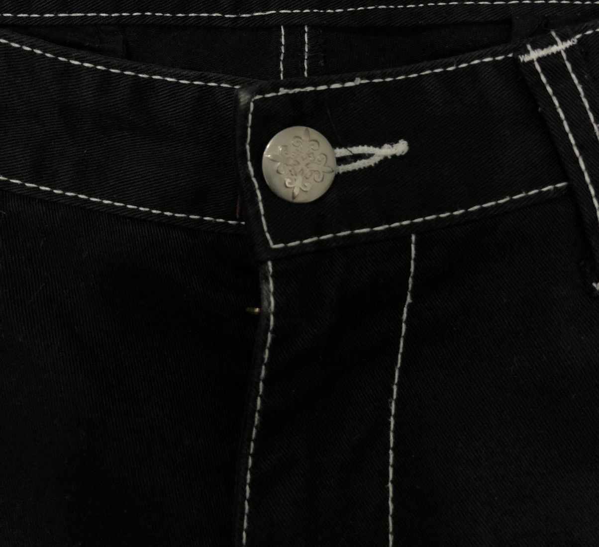 Designer × Japanese Brand Pant punk DENIAL rare desgin comfortable shoreline Size US 30 / EU 46 - 7 Thumbnail