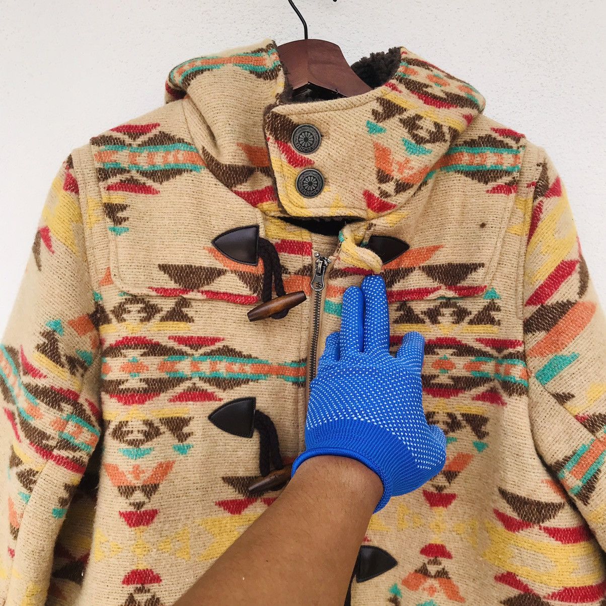 Japanese Brand Titi caca novajo american western motive multicolor coat Size US L / EU 52-54 / 3 - 9 Thumbnail