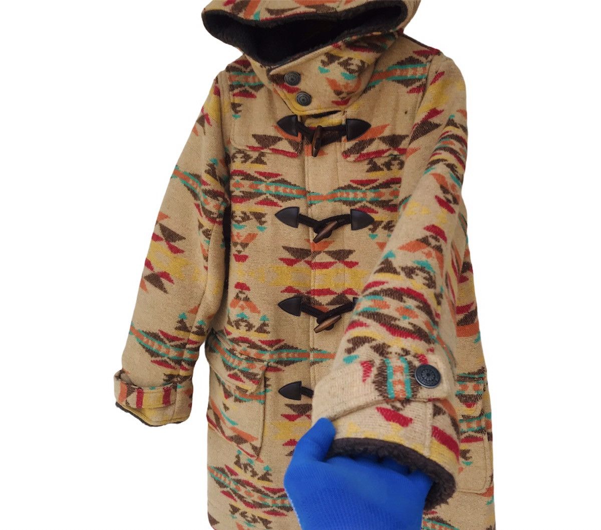 Japanese Brand Titi caca novajo american western motive multicolor coat Size US L / EU 52-54 / 3 - 4 Thumbnail