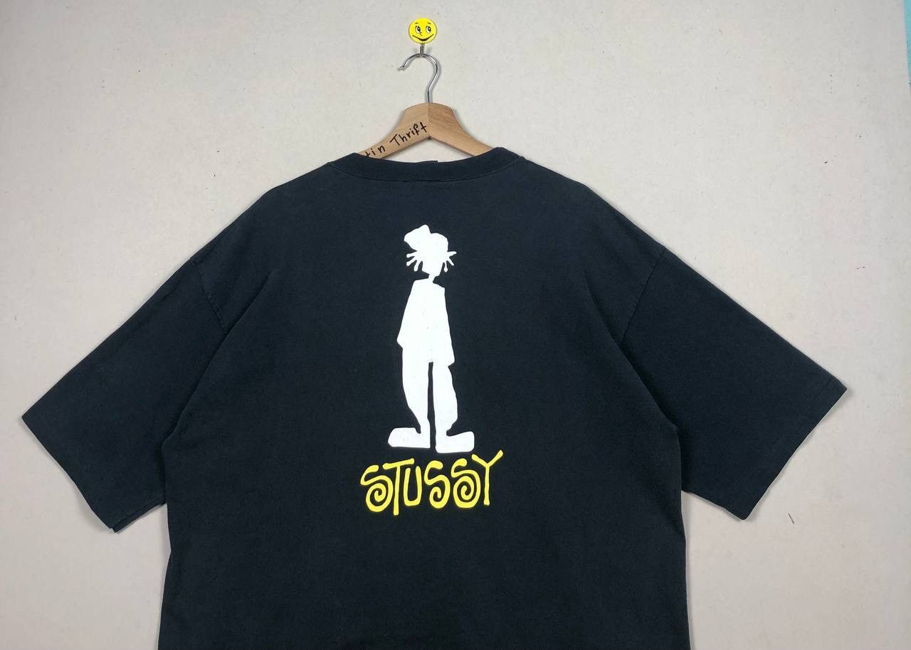 Stussy Pick ! Vintage 90s Stussy Raggamon Tee Shirt Size US L / EU 52-54 / 3 - 3 Thumbnail